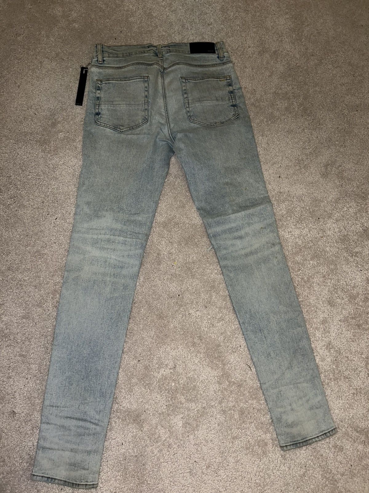 Amiri Amiri MX1 Suede Nude Size US 33 - 10 Thumbnail