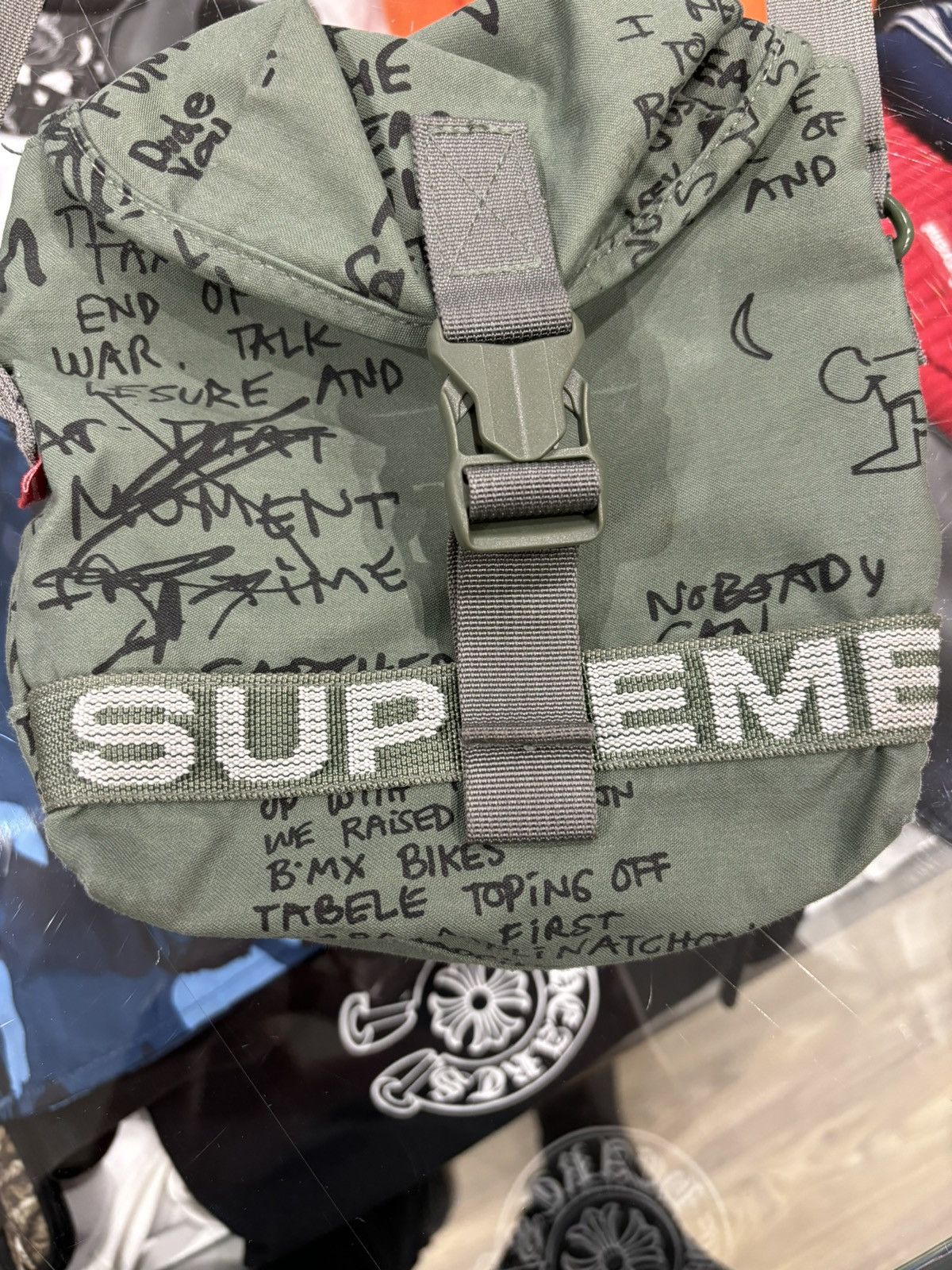 Supreme Supreme Field Side Bag Olive Gonz Size ONE SIZE - 2 Thumbnail