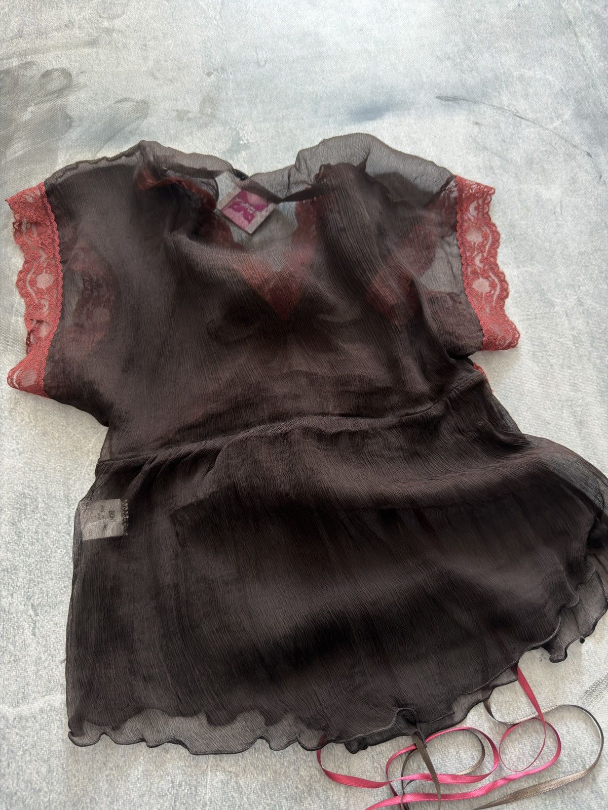 Other Bony paris silk shirt 100% silk fairy core Size L / US 10 / IT 46 - 5 Thumbnail