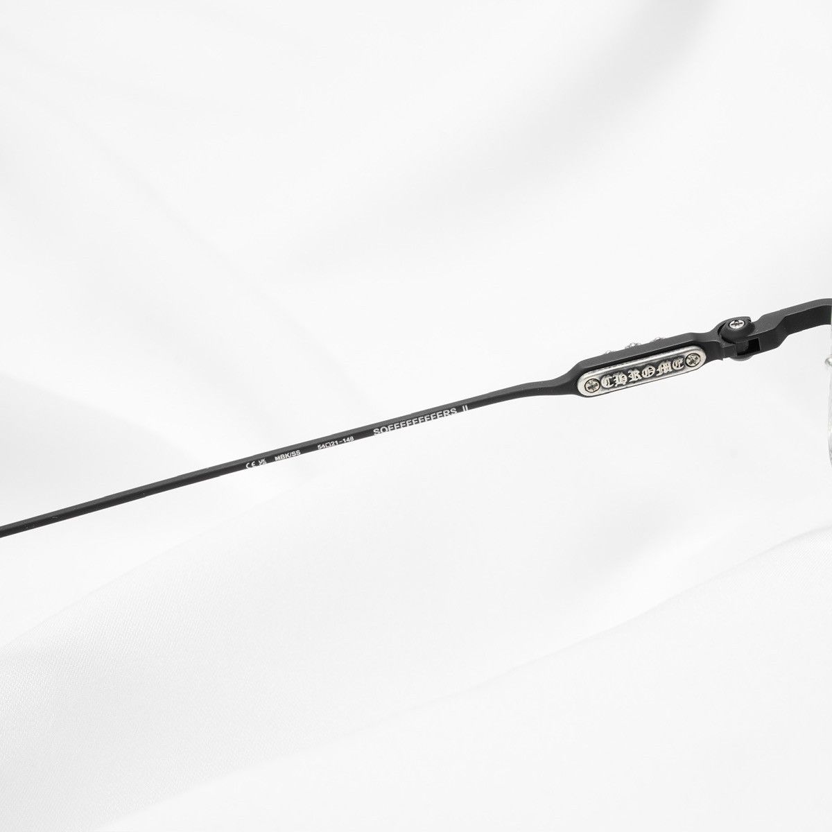 Chrome Hearts CHROME HEARTS SOFFFFFFFFERS II MbK/SHINY SILVER GLASSES Size ONE SIZE - 5 Thumbnail