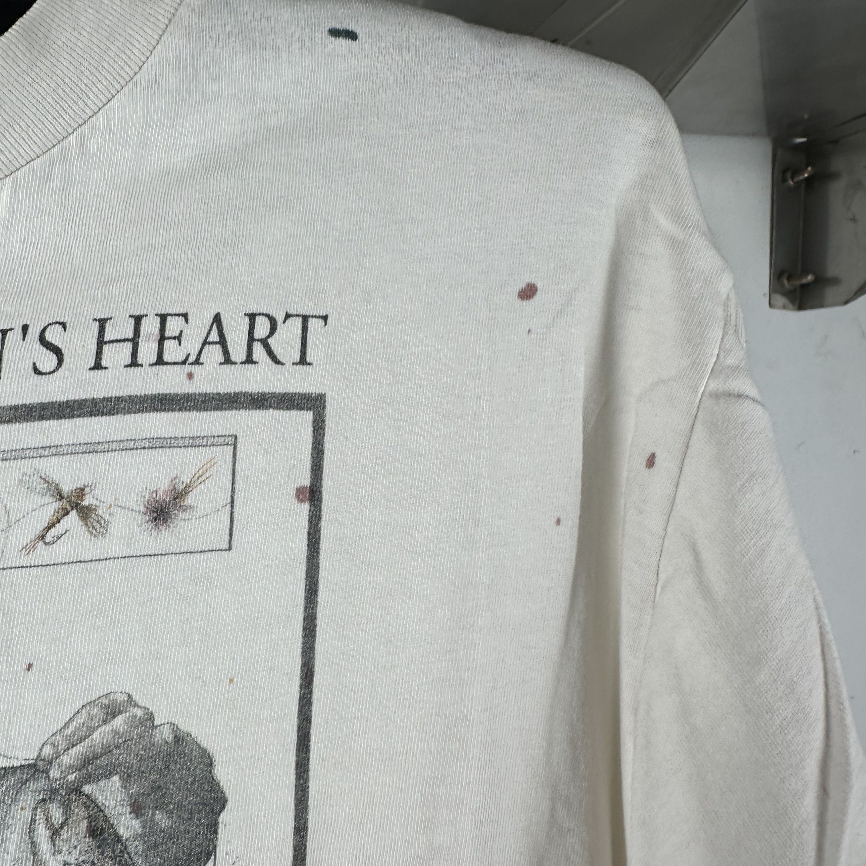 Vintage Peggy Murray The Way to a Man's Heart is Through His Fly Tee Size US L / EU 52-54 / 3 - 4 Thumbnail