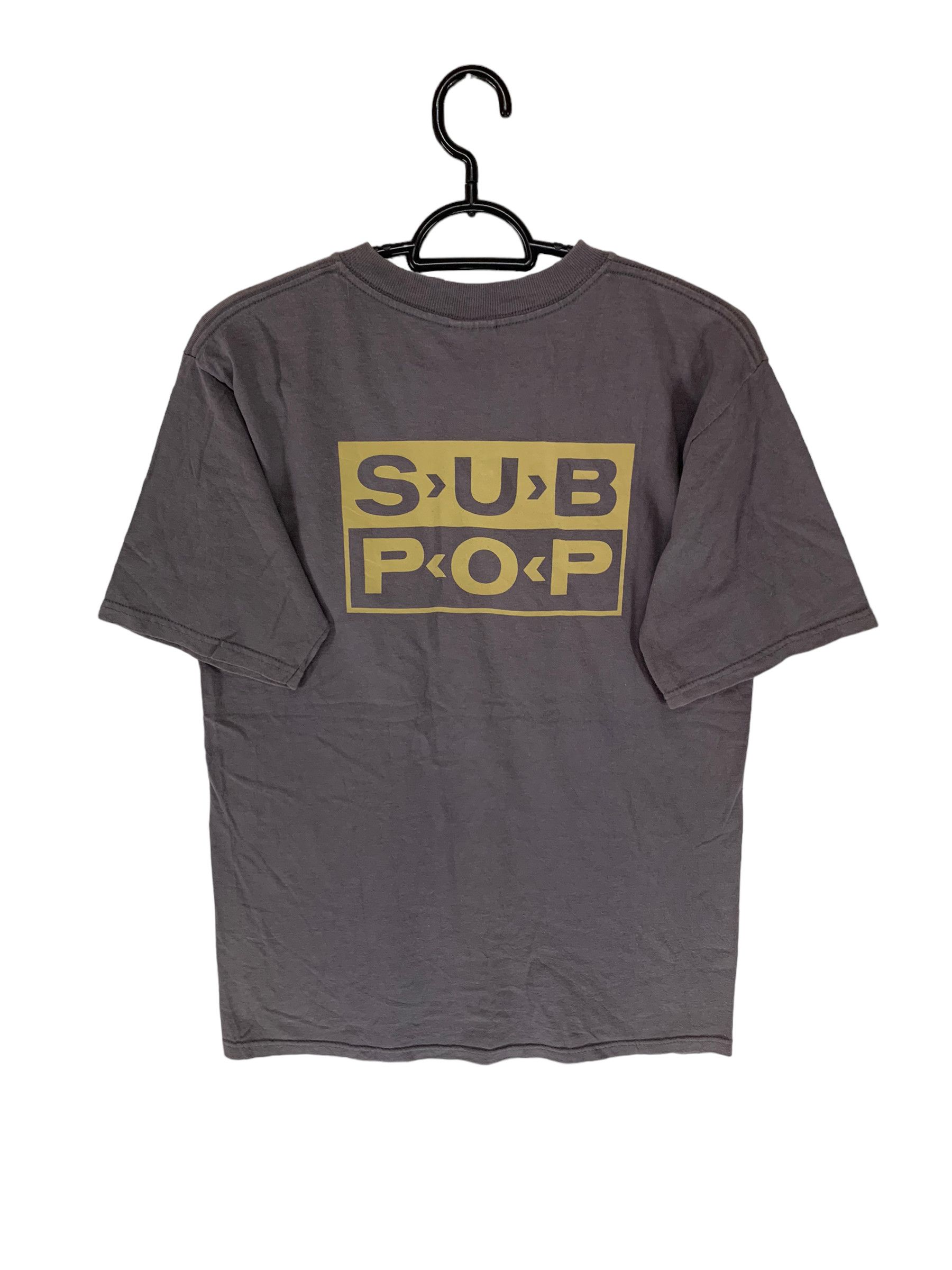 Sub pop no comment vintage tshirt kurt cobain nirvana