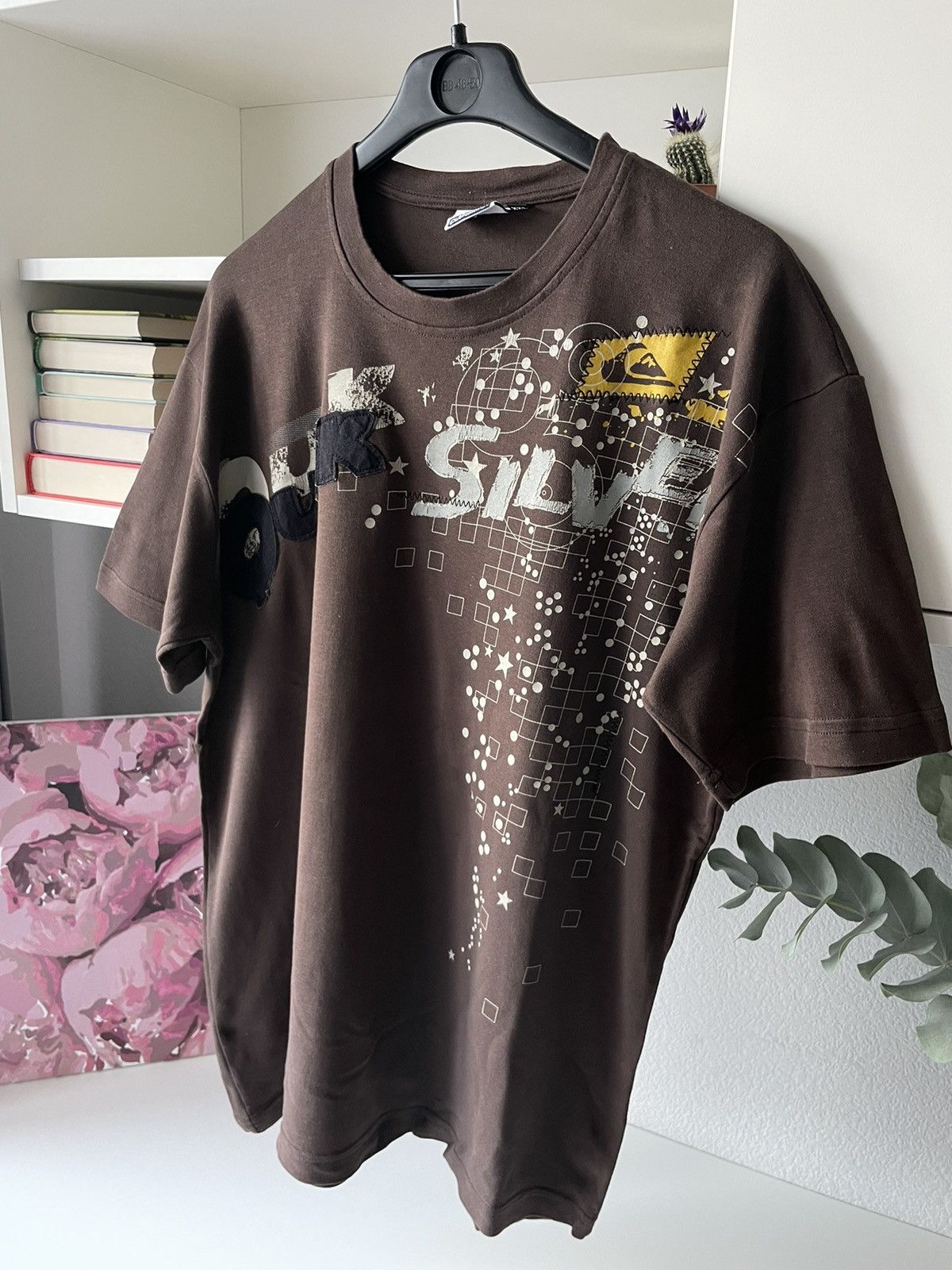 Quiksilver × Vintage Quiksilver 90’s Brown Vintage T-Shirt Big Logo VERY RARE Y2K Size US XXL / EU 58 / 5 - 3 Thumbnail