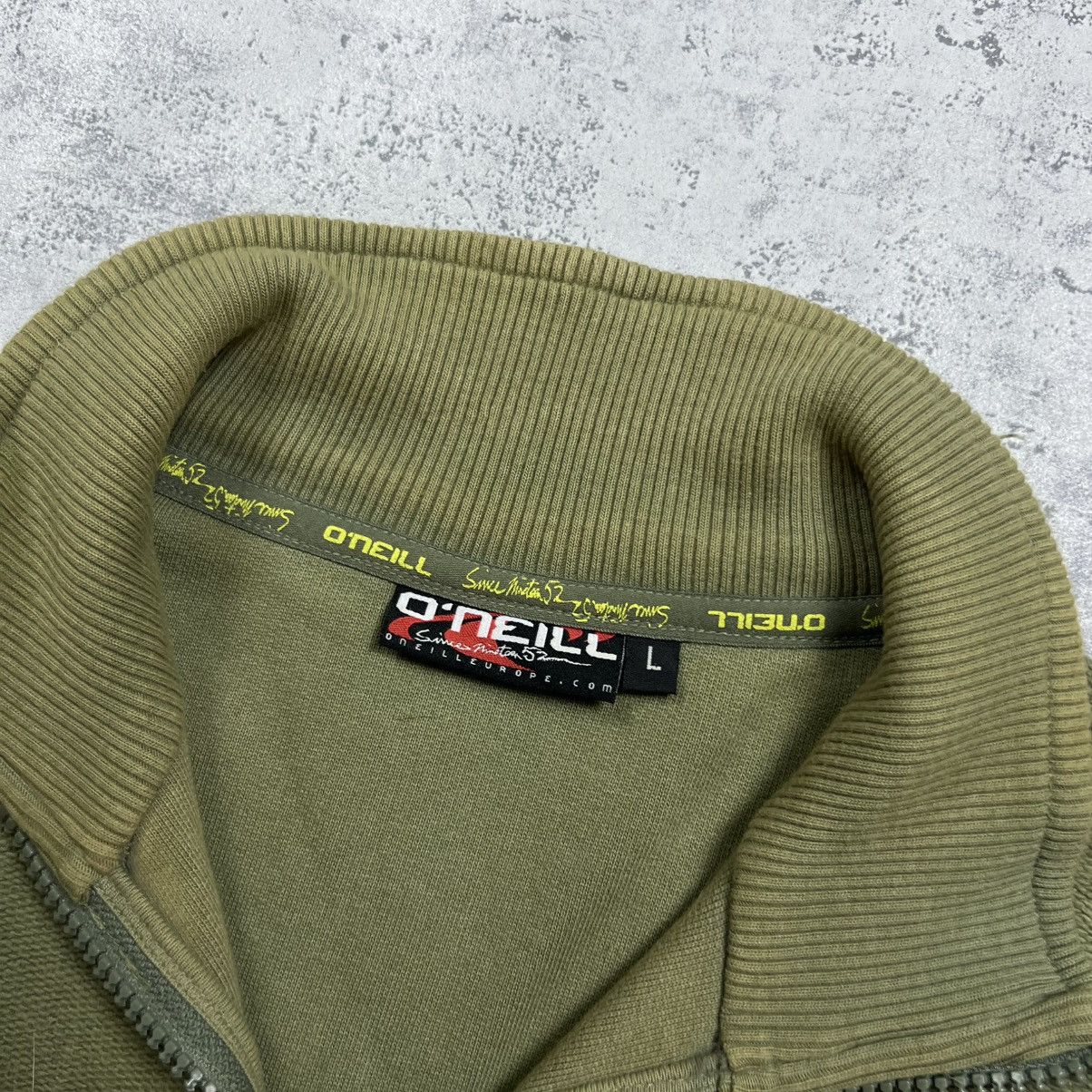 O'Neill 00s O’neill Vintage Y2K Surf Style Embroidered Logo 1/4 Zip Size US L / EU 52-54 / 3 - 5 Thumbnail