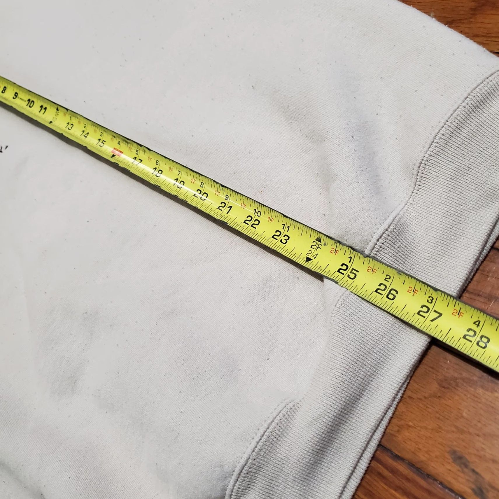 Vintage VINTAGE USA Arizona State University Sweatshirt Womens XL Mom Embroidered Pullover Crew Neck Beige/Cream Cotton Pullover Size XL / US 12-14 / IT 48-50 - 7 Thumbnail