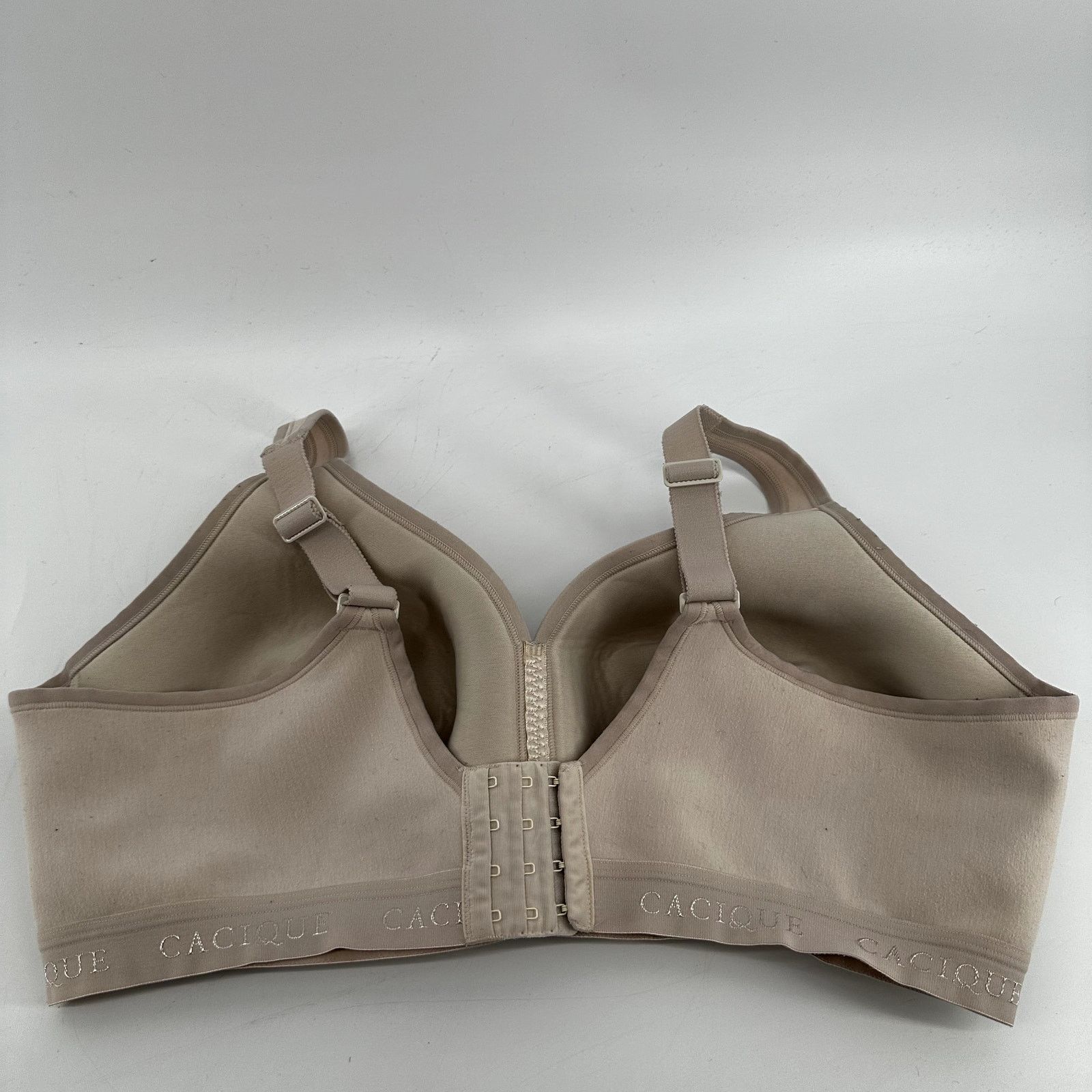 Other Cacique Lightly Lined Full Coverage T Shirt Bra Cream 44D Size ONE SIZE - 6 Thumbnail