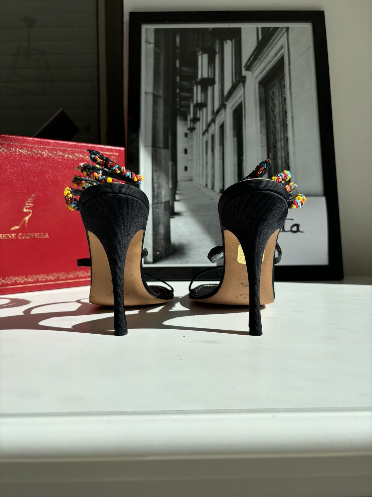 Rene Caovilla René Caovilla vintage heels Size US 8.5 / IT 38.5 - 5 Thumbnail