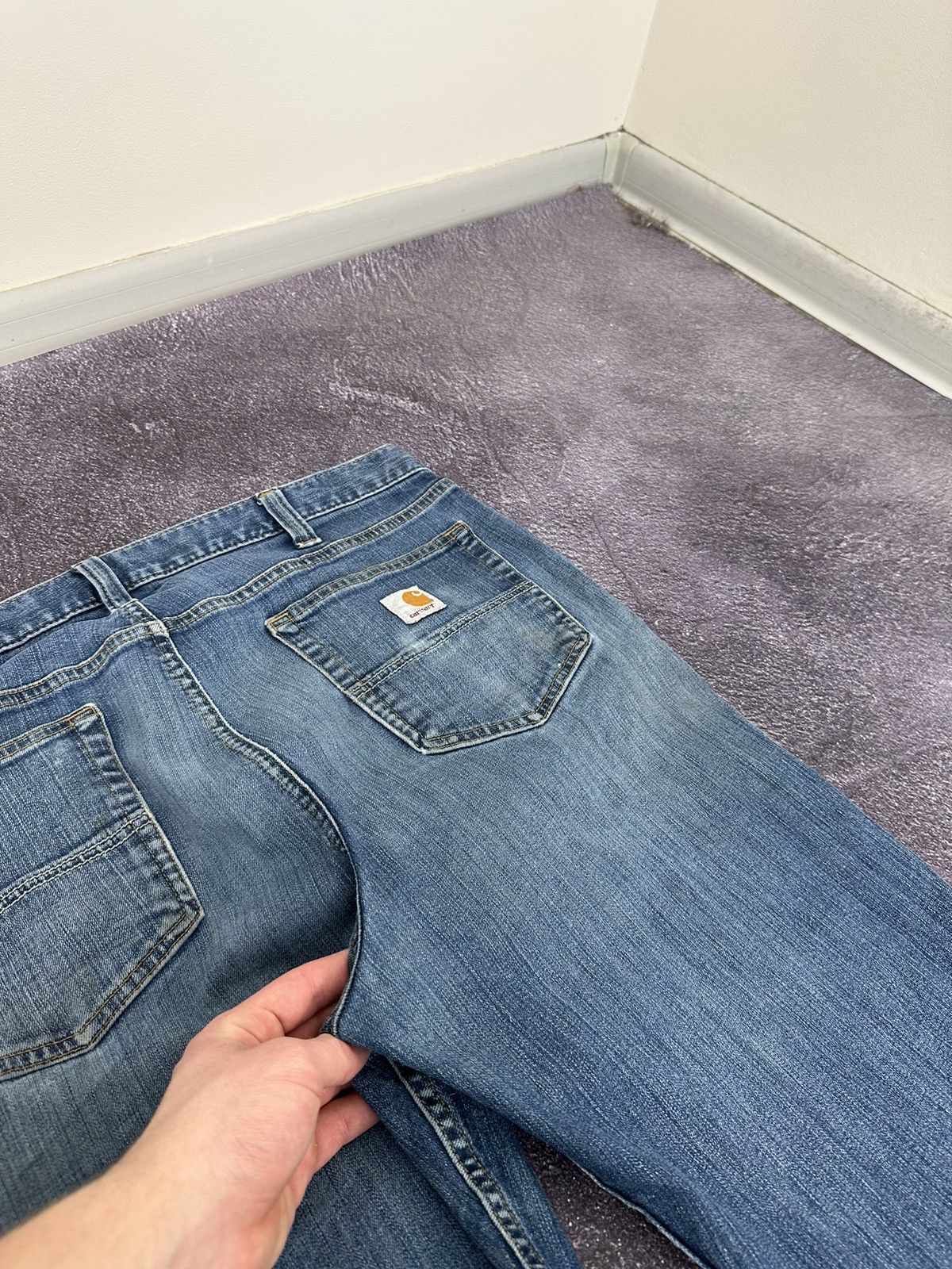 Carhartt Vintage Carhartt American Opium Faded USA Hype Work Jeans Size US 36 / EU 52 - 8 Thumbnail