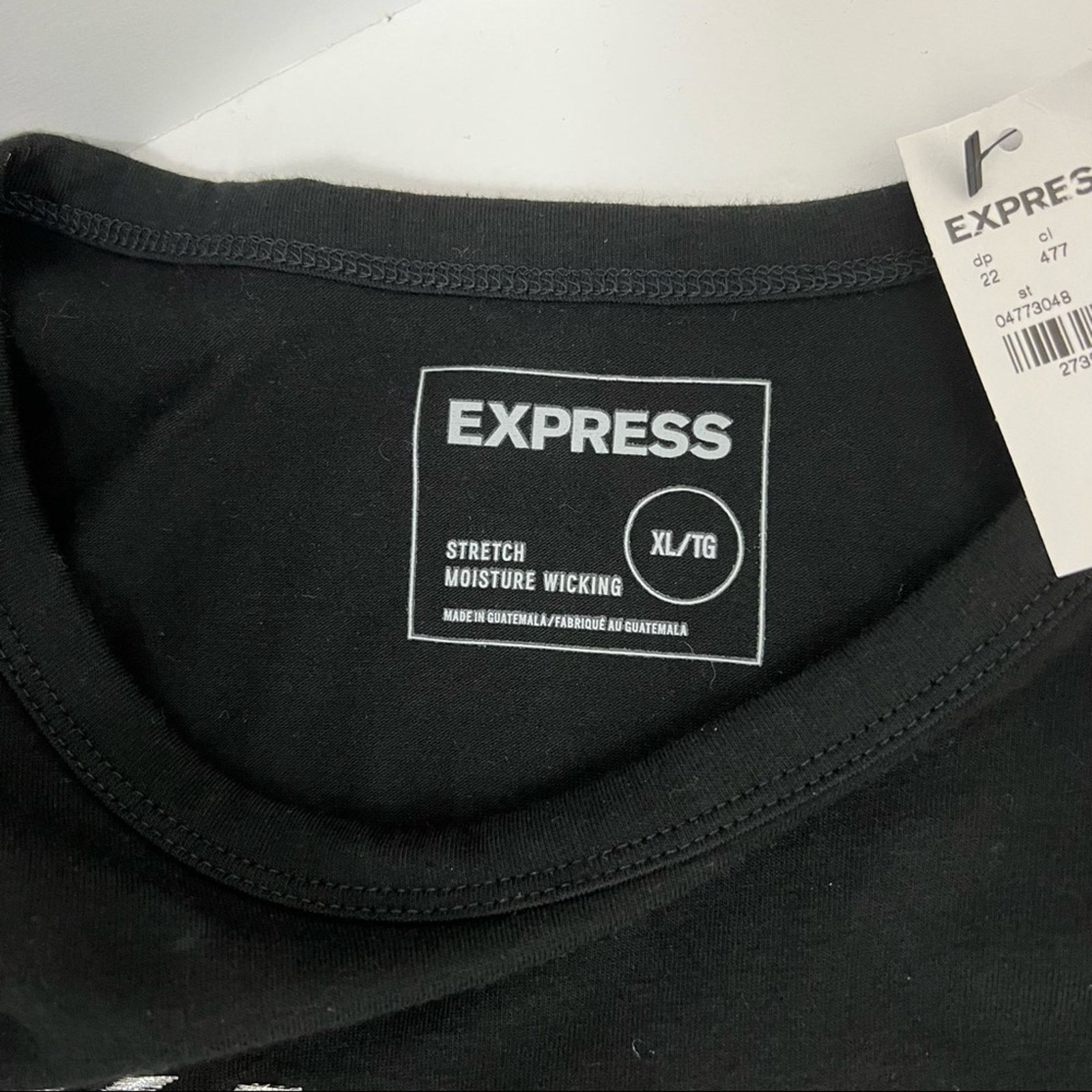 Express Express Black Silver Embroidered X Logo Graphic Tee Men XL Size US XL / EU 56 / 4 - 8 Thumbnail