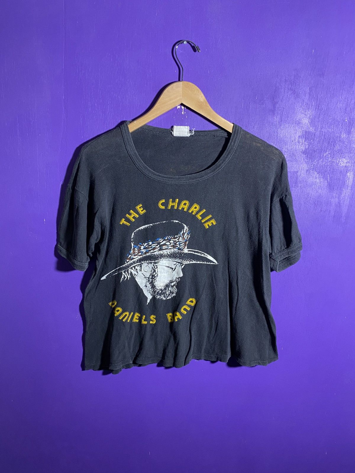 Band Tees × Vintage Vintage 70s The Charlie Daniel’s band tour tee Size US M / EU 48-50 / 2 - 1 Thumbnail