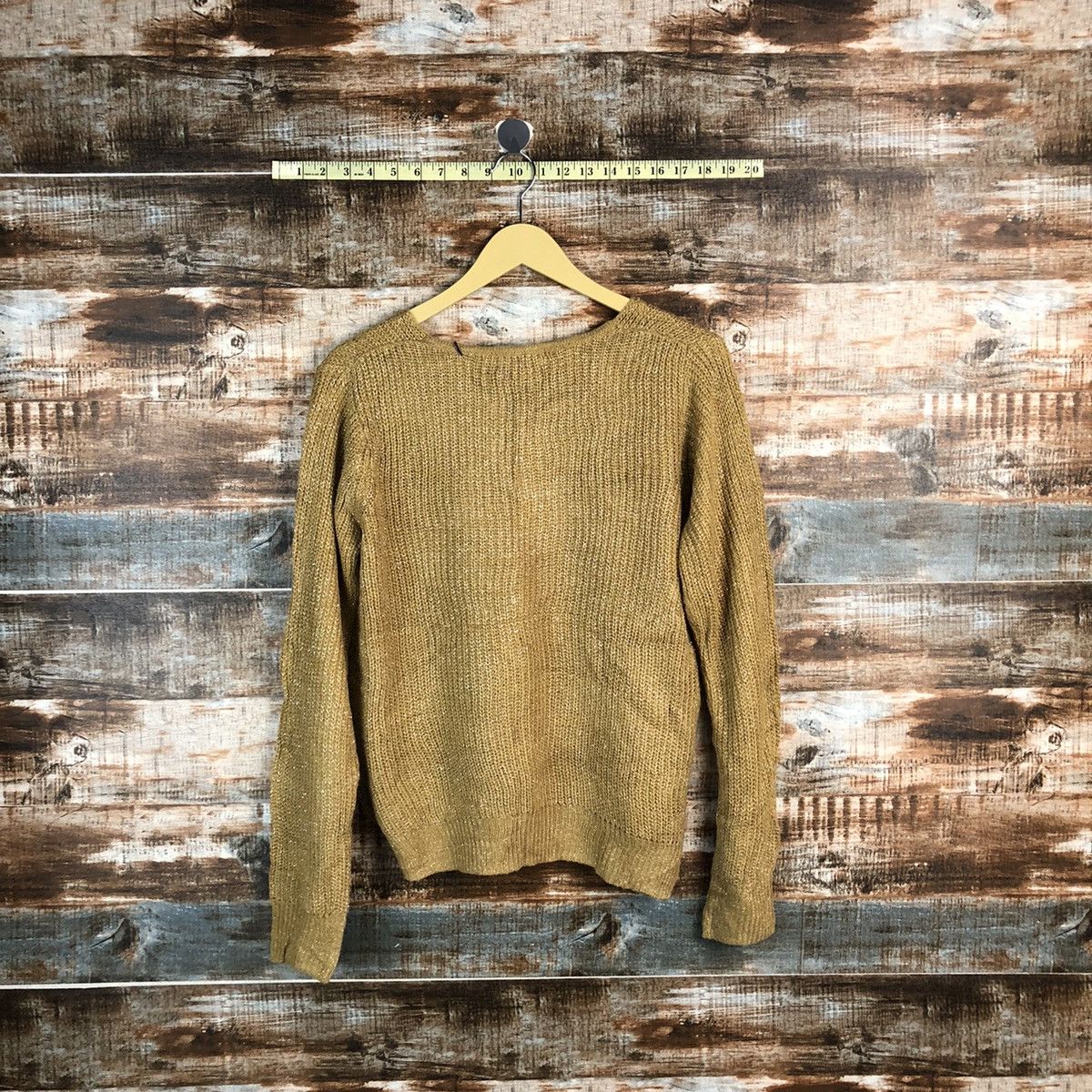 Homespun Knitwear Choco Raffine Brown Knitwear #A2337 Size M / US 6-8 / IT 42-44 - 12 Thumbnail
