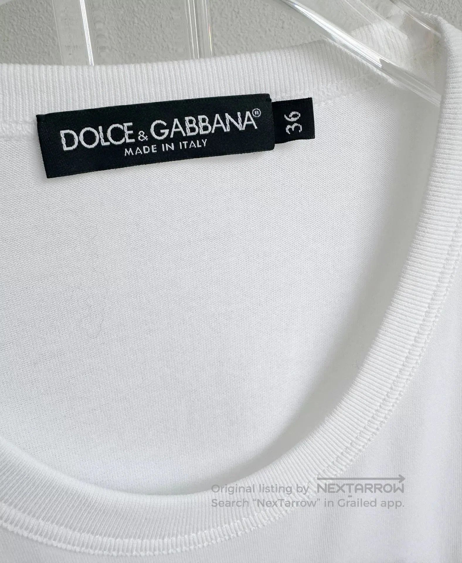 Dolce & Gabbana Dolce&Gabbana Angel Embroidery T-Shirt. Size XS / US 0-2 / IT 36-38 - 5 Thumbnail