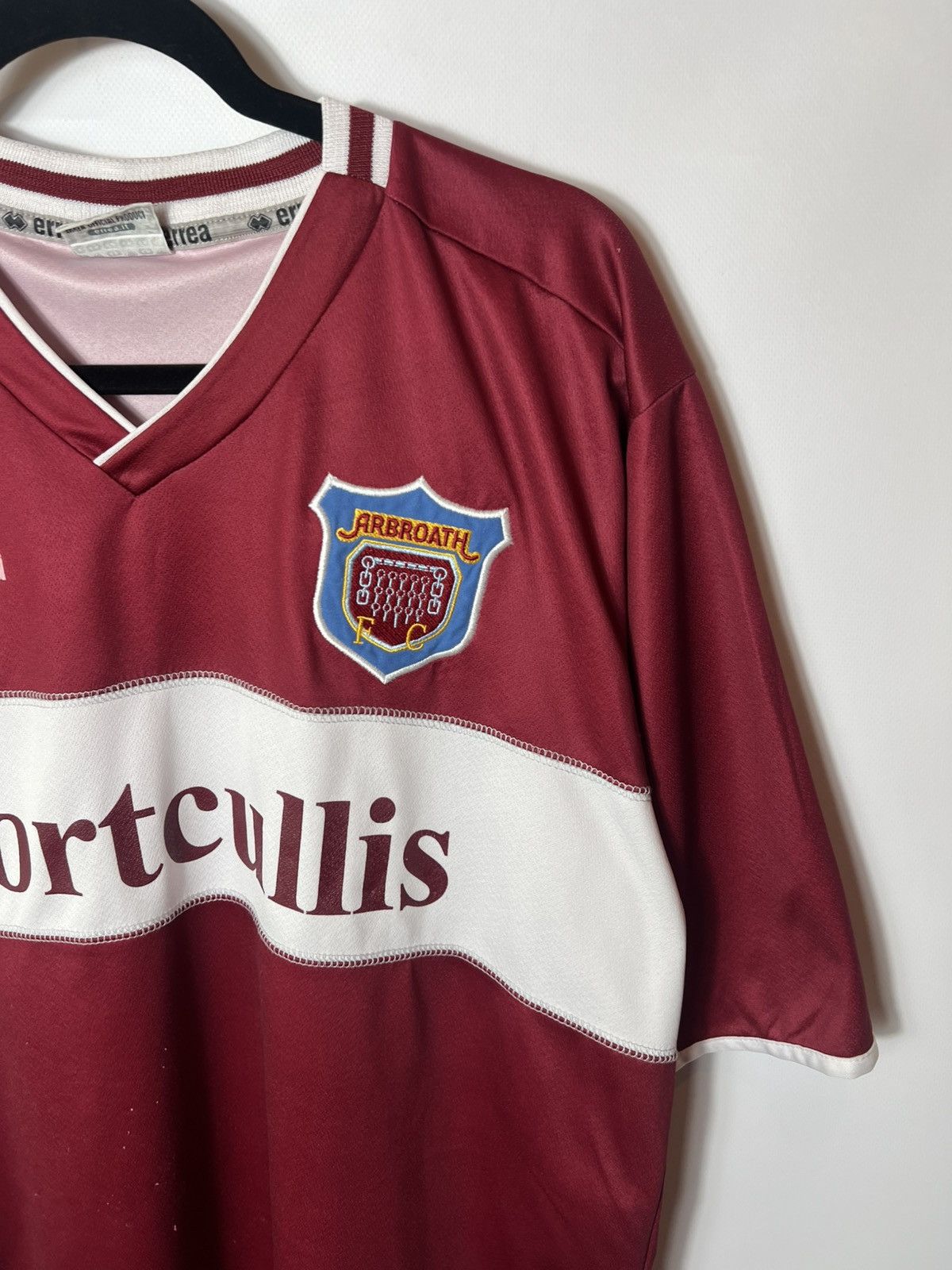 Errea Vintage sportswear Errea Fc Abroath 06-08 Soccer jersey Size US XXL / EU 58 / 5 - 4 Thumbnail