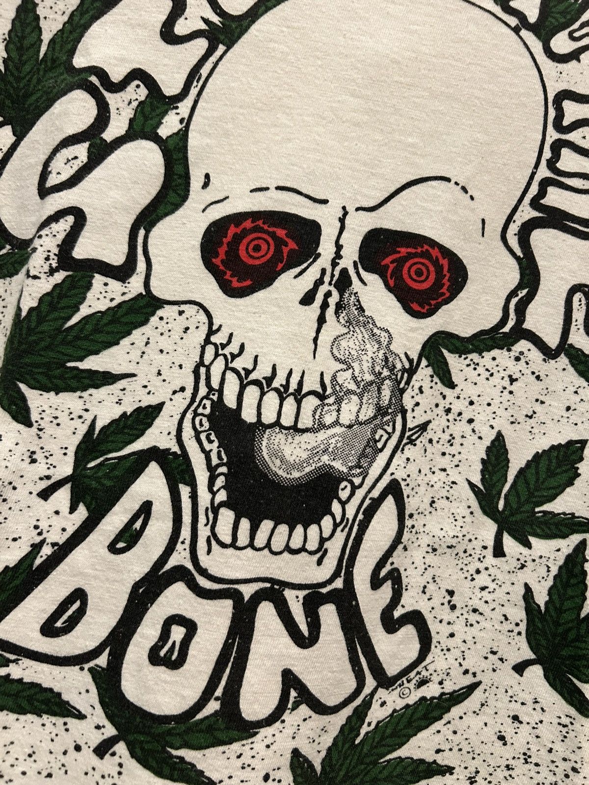 Other Vintage Stoned to the bone all over print t shirt Size US M / EU 48-50 / 2 - 2 Thumbnail