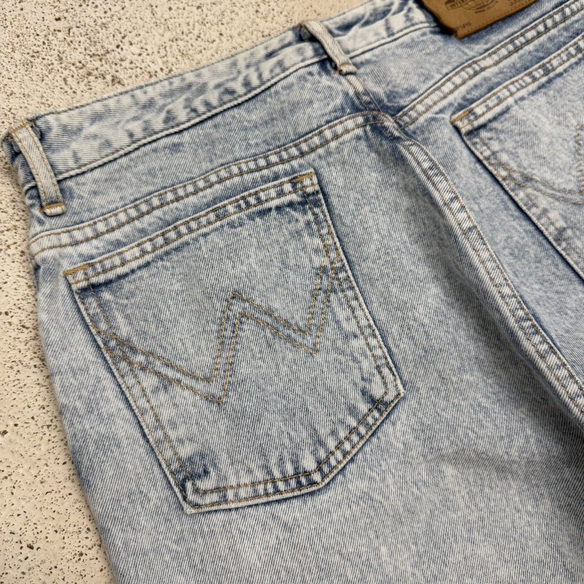 Edwin Vintage Edwin Low Rise Distressed Lightwash Denim Size US 31 - 14 Thumbnail