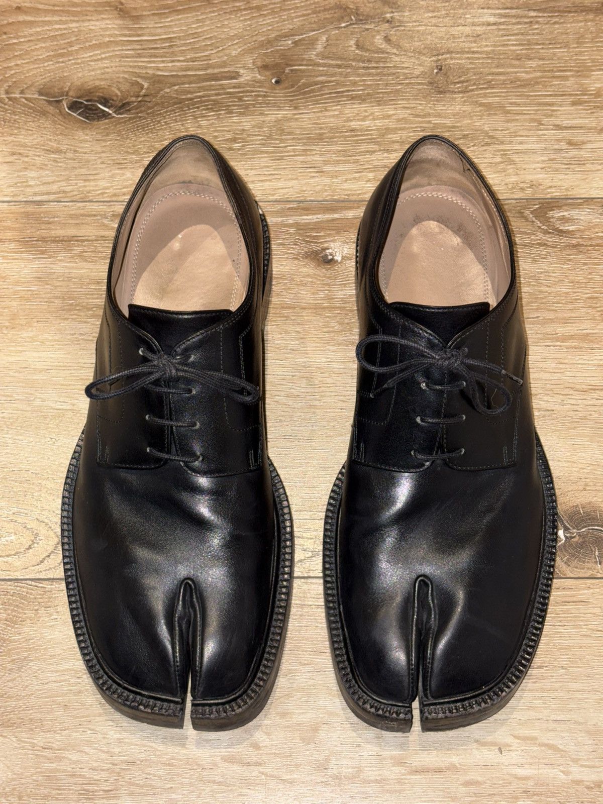Maison Margiela Margiela Tabi Derby Lace Up Size US 12 / EU 45 - 2 Thumbnail