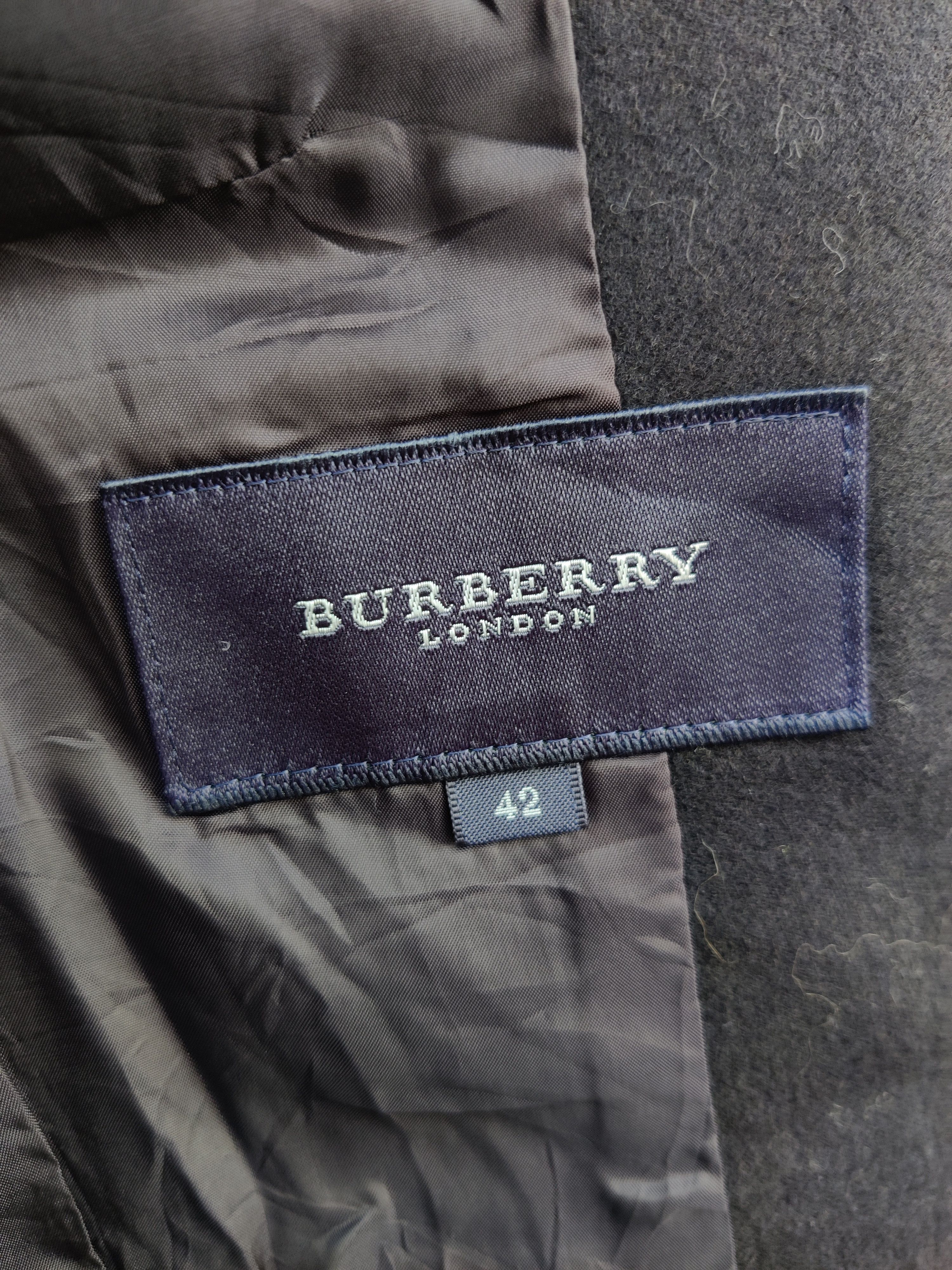 Burberry Vintage Luxury Burberry London Wool Cashmere Jacket Size US S / EU 44-46 / 1 - 11 Thumbnail