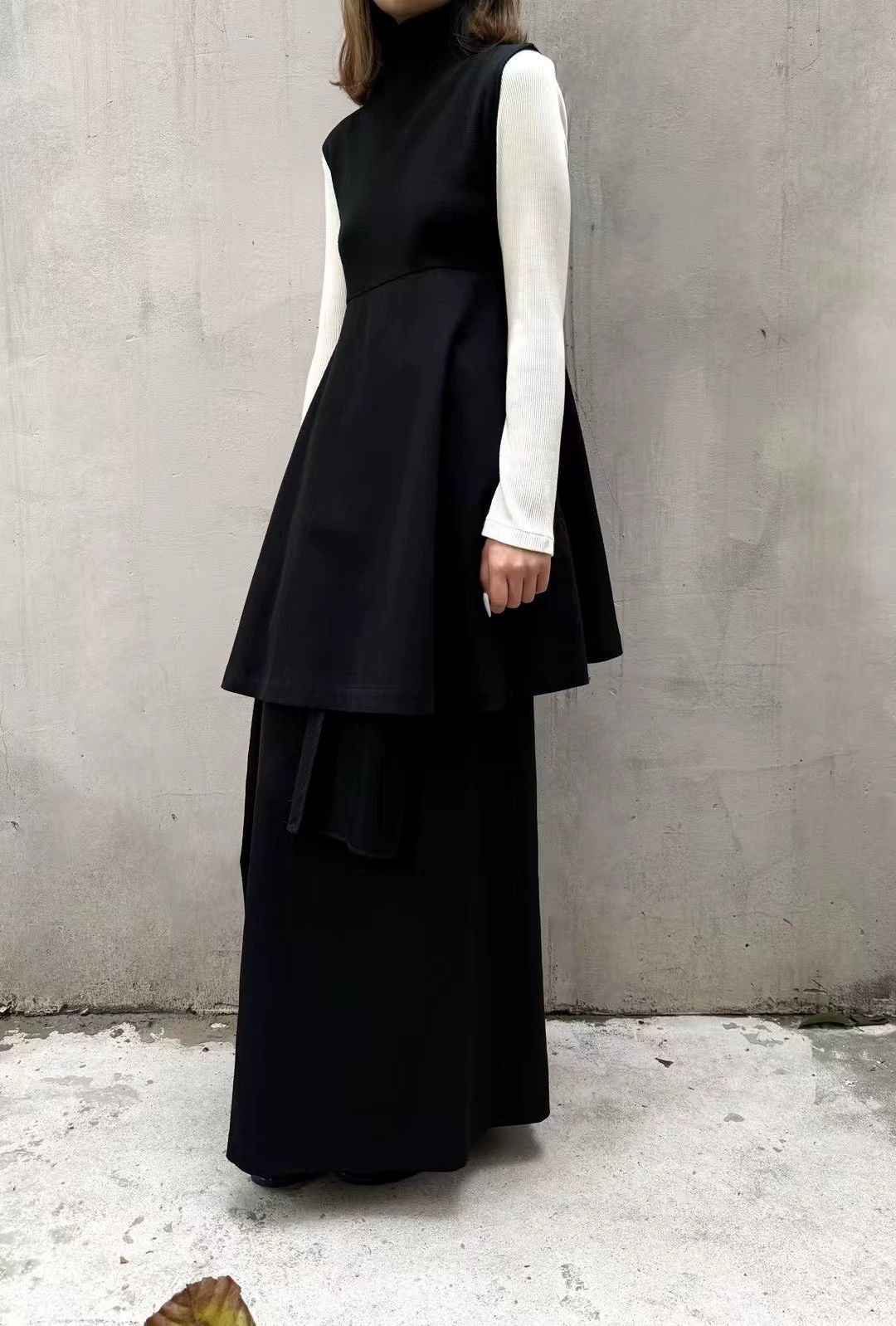 Yohji Yamamoto Yohji Yamamoto 13AW Runway Dress M 2-Mat Sharp Size1 Size S / US 4 / IT 40 - 6 Thumbnail