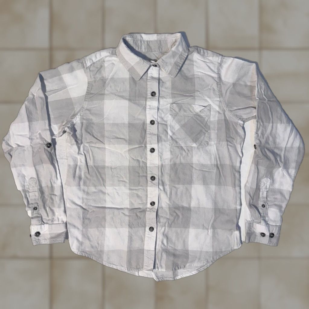 Vintage Magellan White Plaid Shirt XS Long Sleeve Button-Up Classic Fit Womens Size XS / US 0-2 / IT 36-38 - 1 Thumbnail