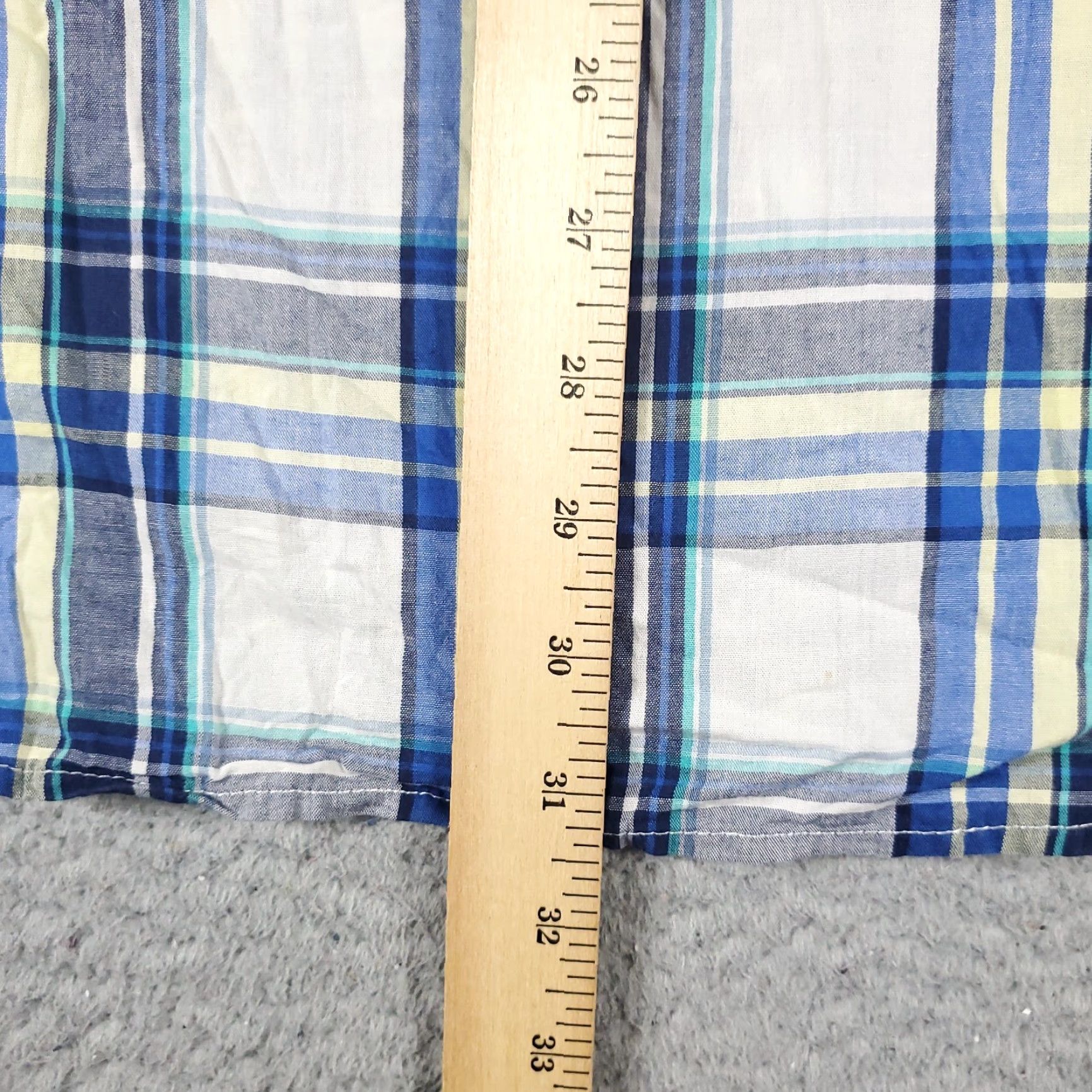 American Eagle Outfitters American Eagle Button-Up Shirt Mens 2XL Blue Plaid Long Sleeve Casual Modern Size US XXL / EU 58 / 5 - 6 Thumbnail