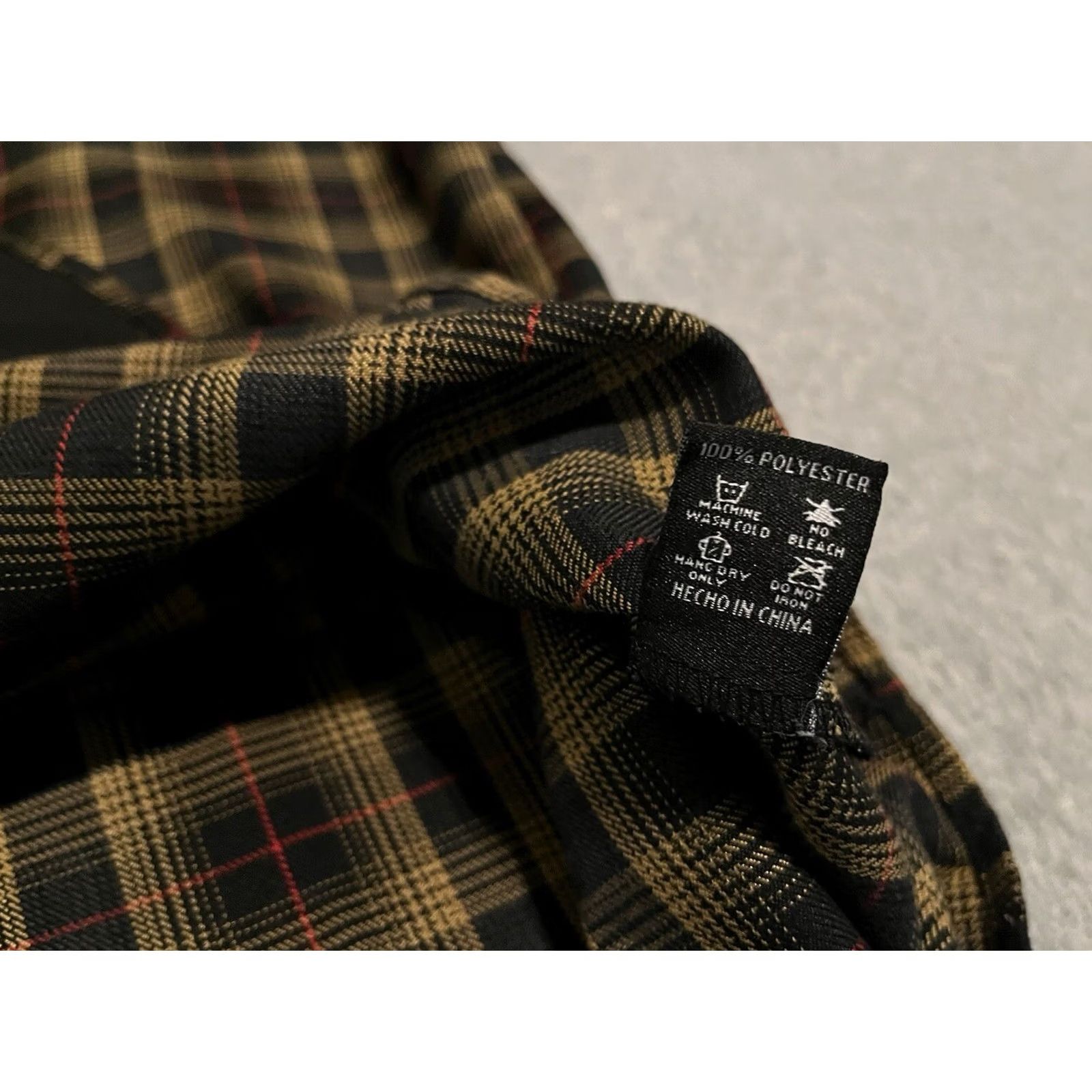 Propper Dixxon Proper Baggers Long Sleeve Snap Flannel Plaid Shirt Mens 4XL Multicolor Polyester Flannel Shirt Mens 4XL Size US XXL / EU 58 / 5 - 6 Thumbnail