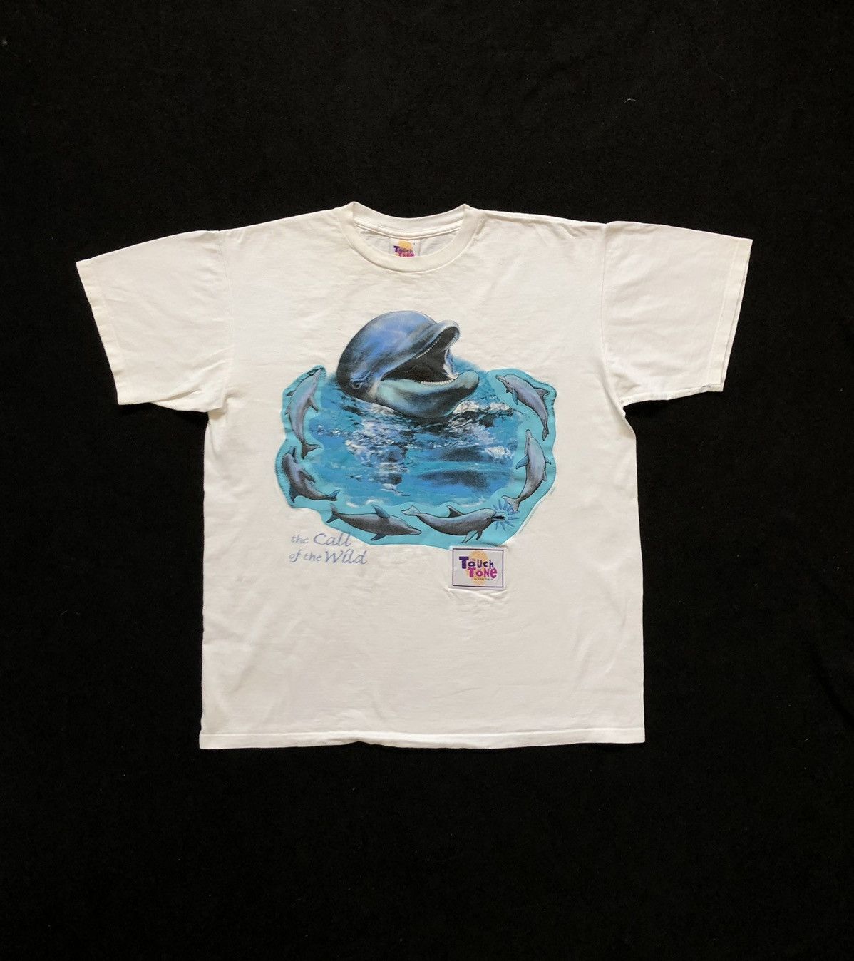 Vintage Tshirt Touch Tone 1997 Dolphins Vintage 90’s Size US L / EU 52-54 / 3 - 2 Thumbnail