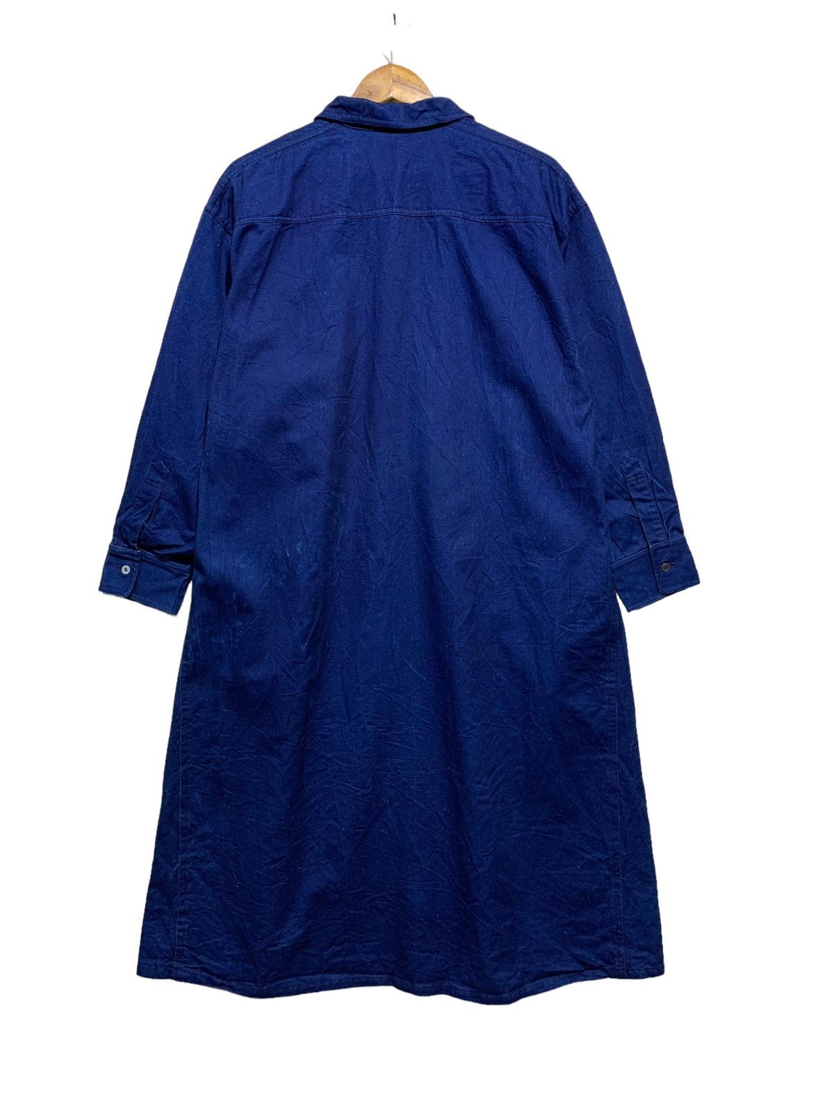 Comme des Garcons 🔥ARCHIVES VTG CDG 80S GOWNS INDIGO BLUE Size S / US 4 / IT 40 - 6 Thumbnail