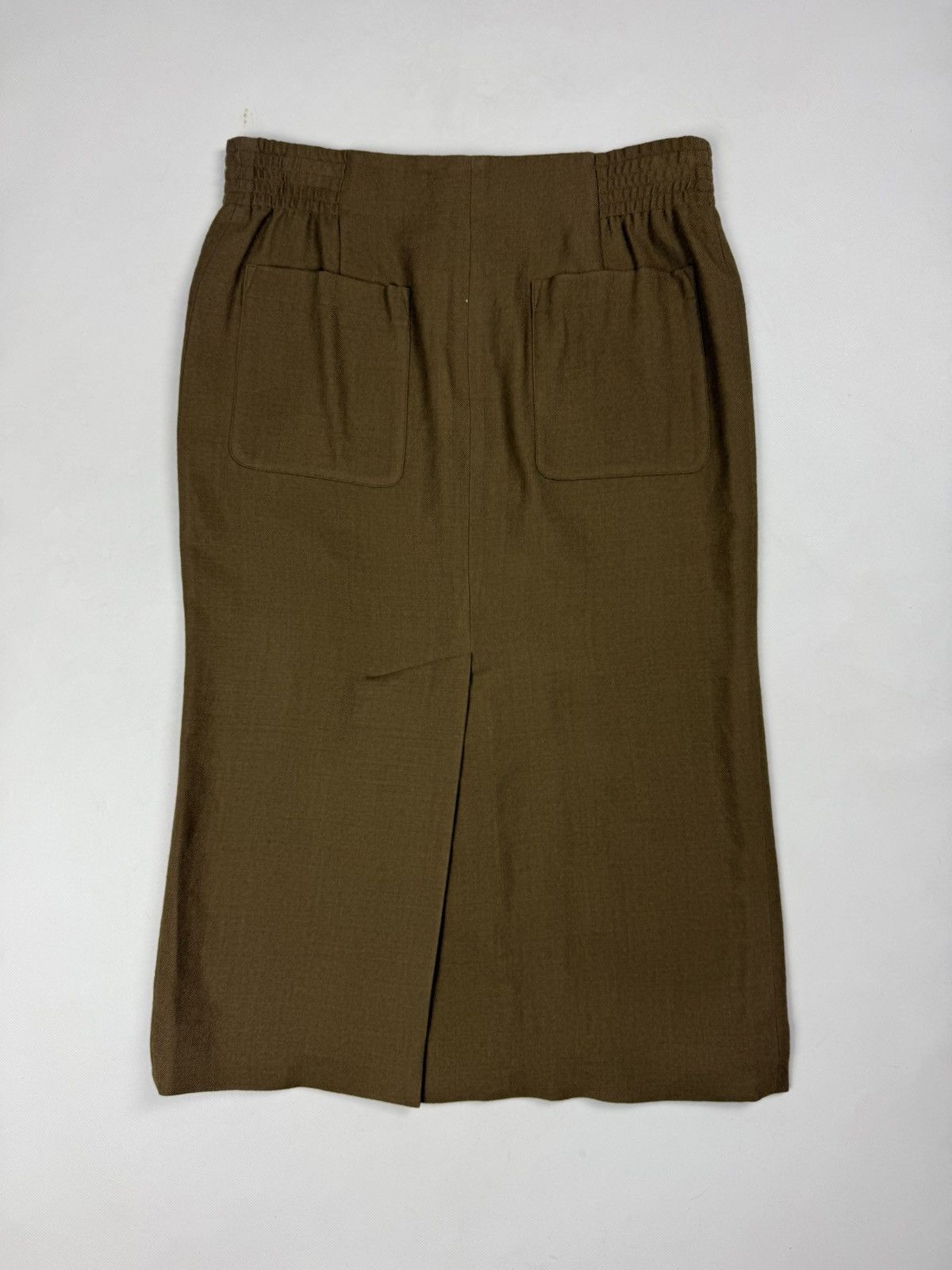 Haider Ackermann BNWT! Haider Ackermann Ladies Wool Pencil Midi Skirt Size 27" / US 4 / IT 40 - 15 Thumbnail