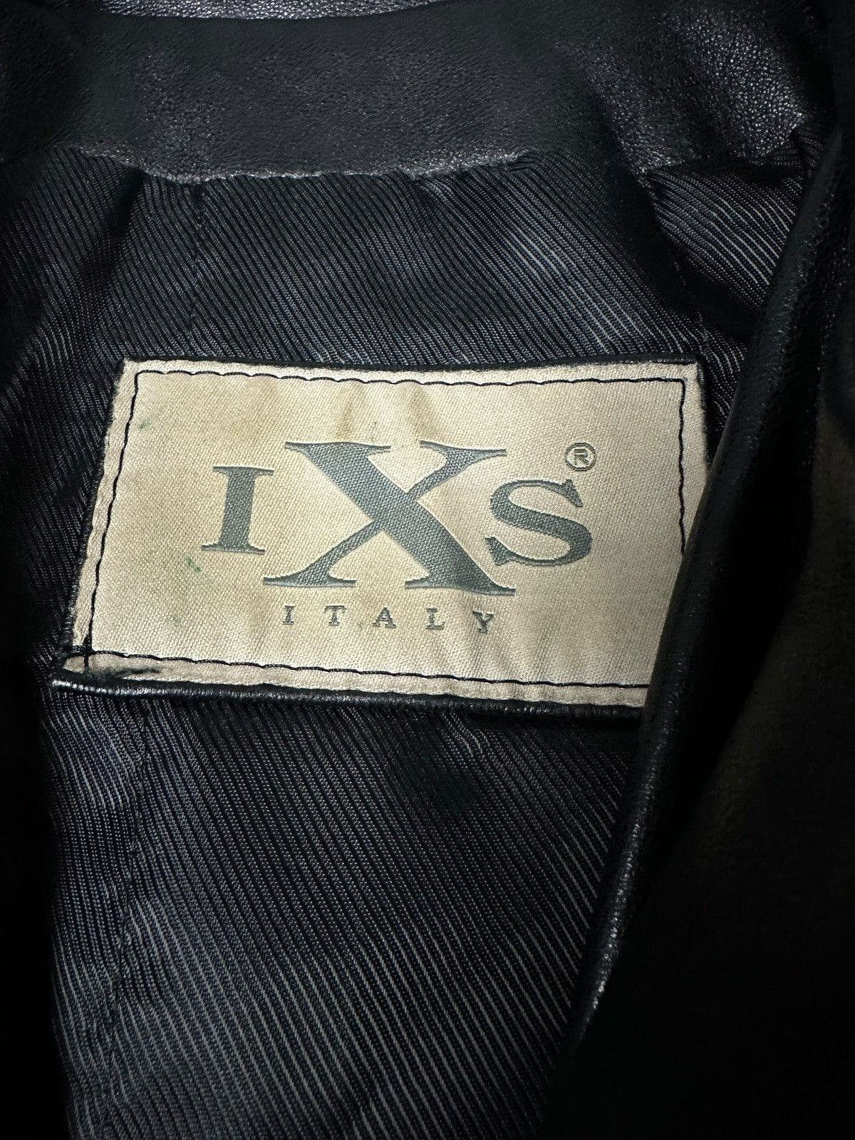 Japanese Brand IXS Womens Archive Avant Garde Y2K Long Leather Coat Size XL / US 12-14 / IT 48-50 - 7 Thumbnail