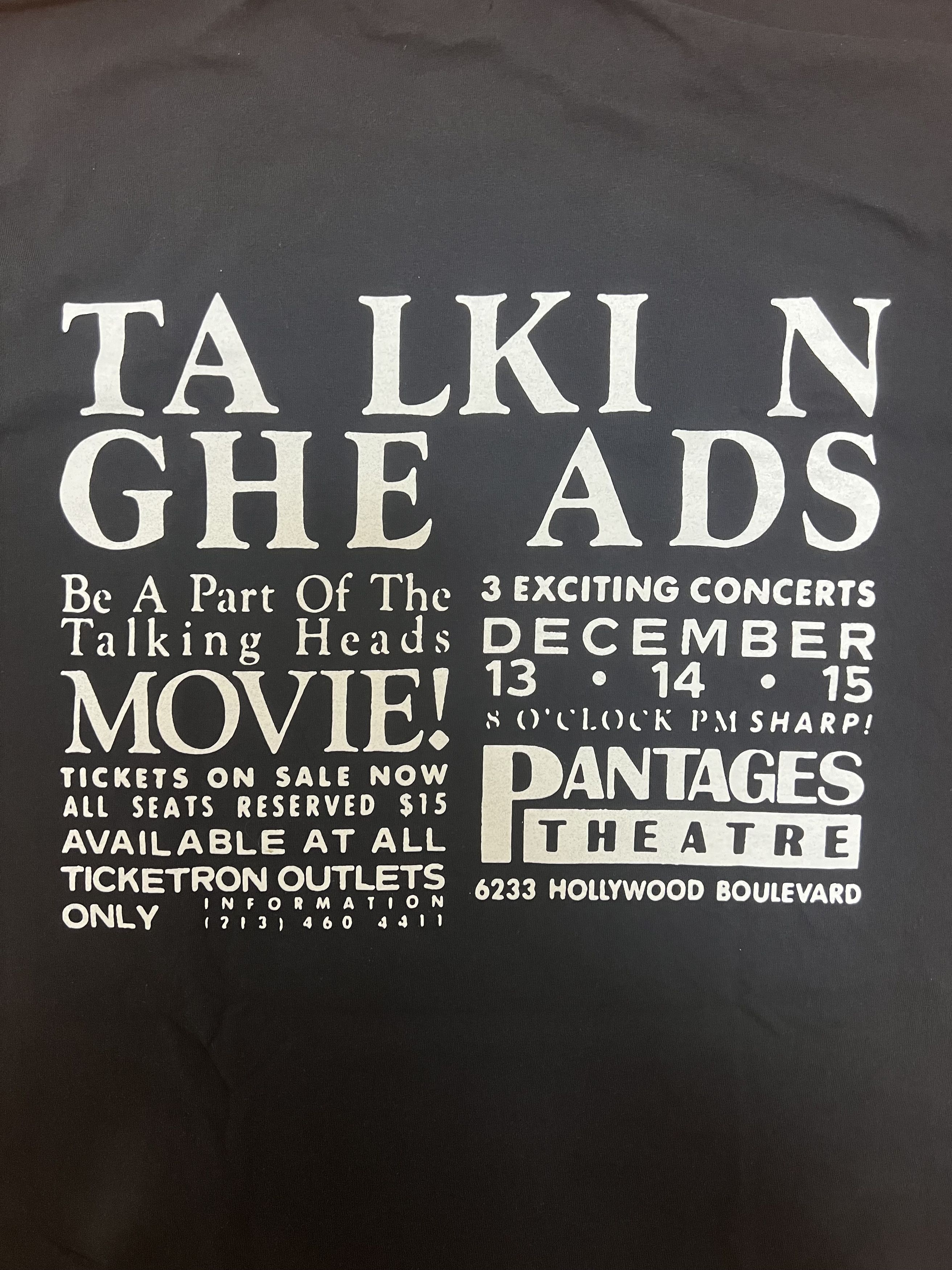 A24 💚 A24 Talking Heads Stop Making Sense 40th Anniversary Tee Size US M / EU 48-50 / 2 - 7 Thumbnail
