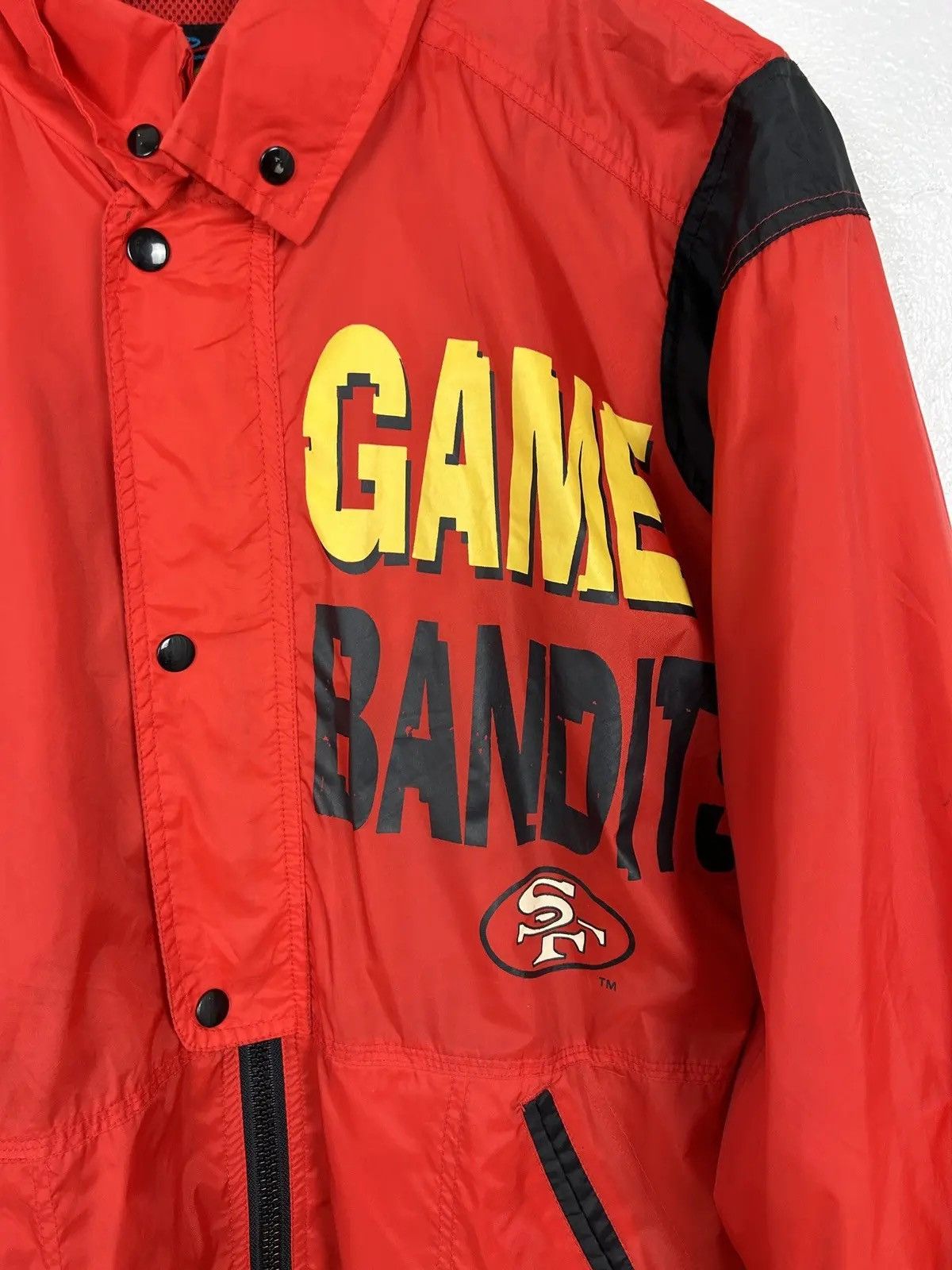 NFL 90s Vintage San Francisco Forty Niners 49ers Campri Jacket Size US S / EU 44-46 / 1 - 2 Thumbnail