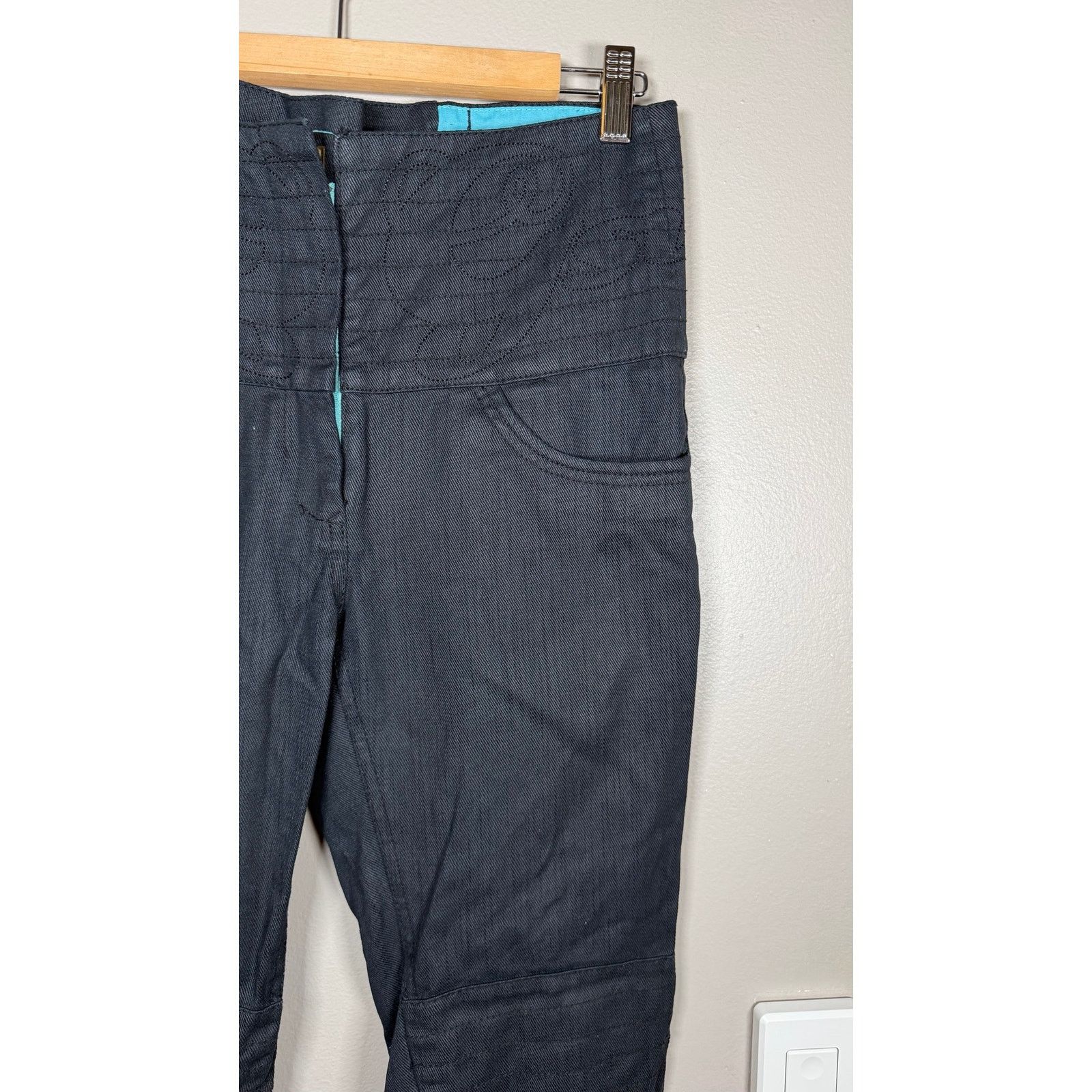 GSUS Sindustries Vintage Y2K Gsus Industries Lace Up Moto Pants size 27 Size 27" / US 4 / IT 40 - 6 Thumbnail