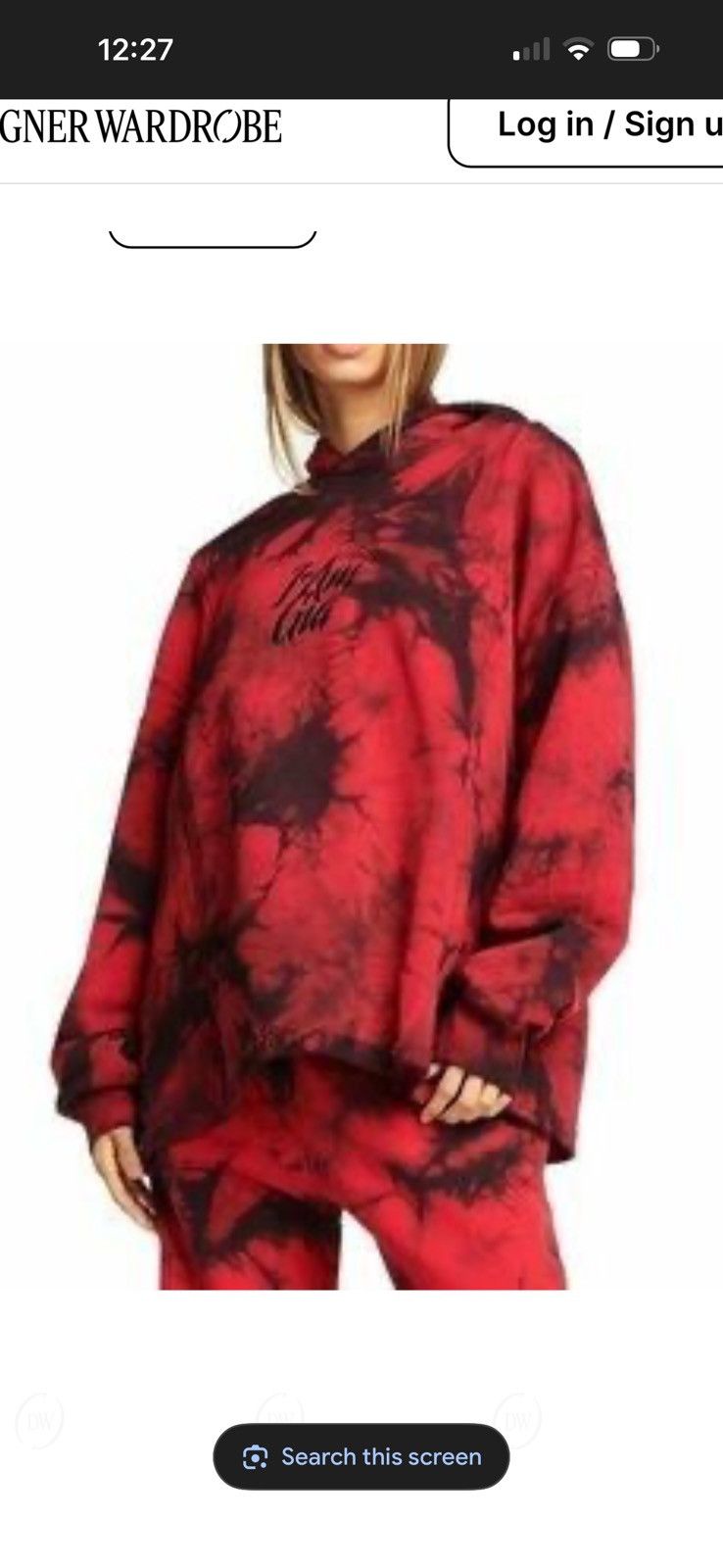 I.AM.GIA I.AM.GIA TATIANA JUMPER - RED TIE DYE - XS / Red Size XS / US 0-2 / IT 36-38 - 6 Thumbnail