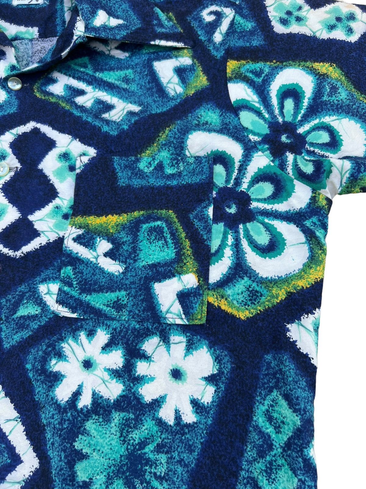 Sears Vintage 70s Sears Art Hawaiian Shirt Size US M / EU 48-50 / 2 - 9 Thumbnail