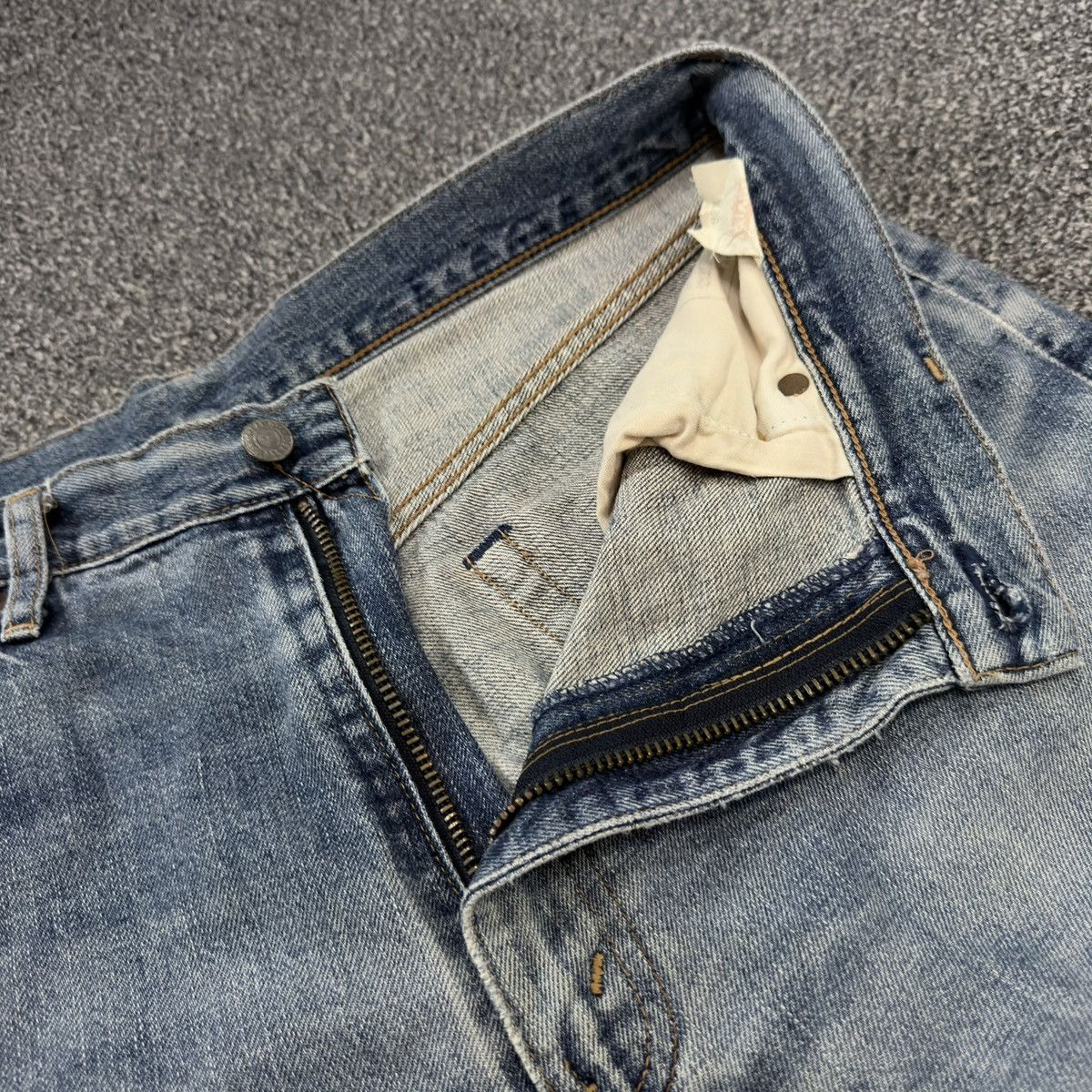 Levi's Vintage Clothing Vintage Selvedge Big E 70s 80s Levis 508xx Used Look Denim Size US 36 / EU 52 - 14 Thumbnail