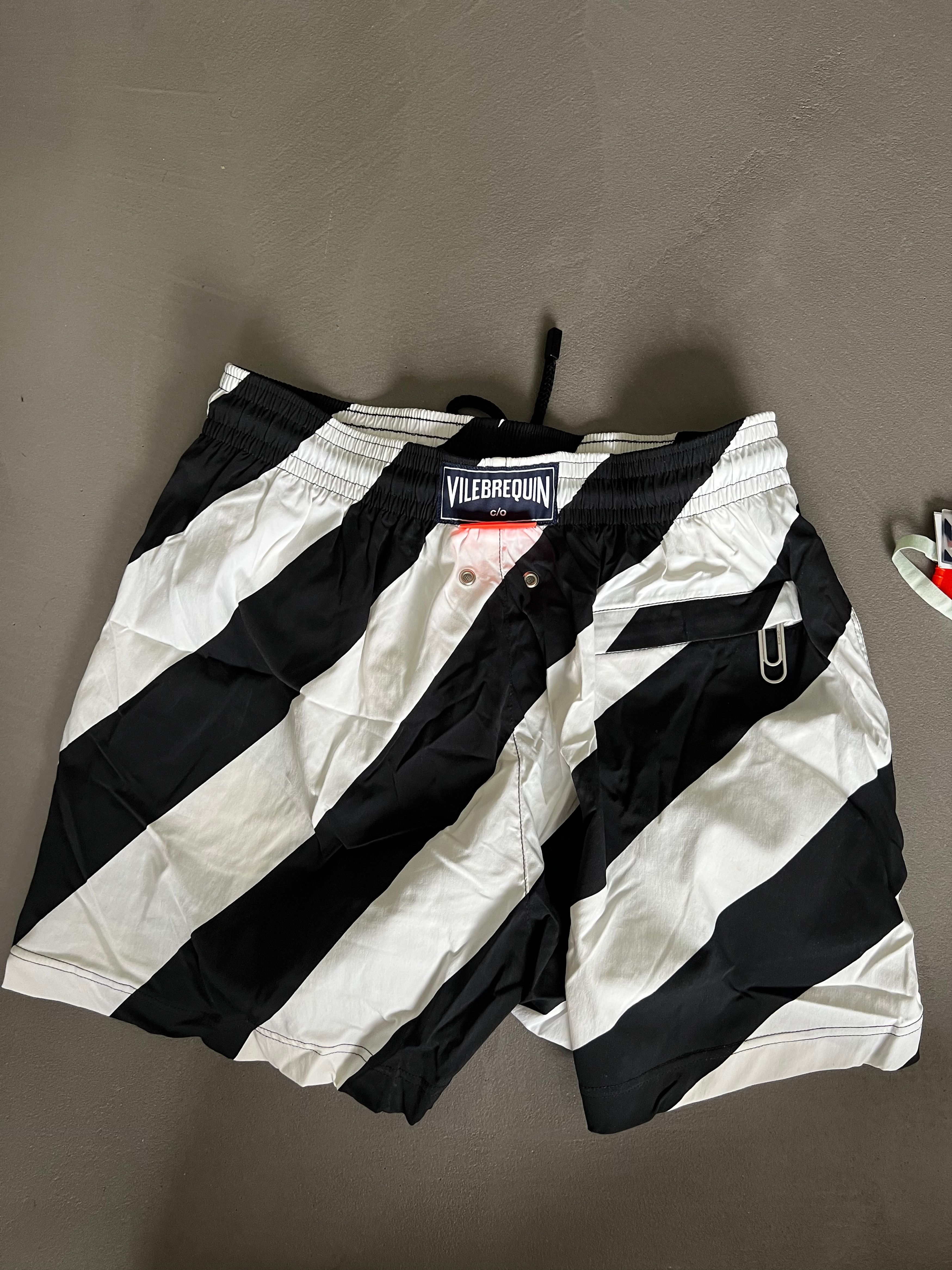 Off-White × Vilebrequin Off-White x Vilebrequin Striped Moorise Swim Shorts, Size S Size US 30 / EU 46 - 3 Thumbnail