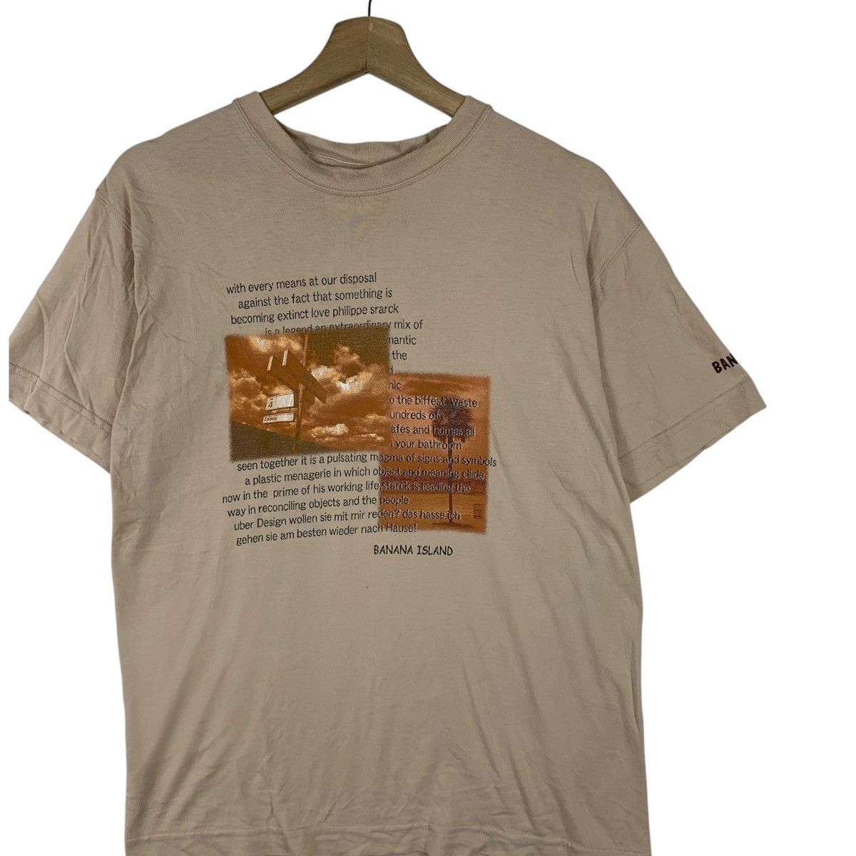 Vintage Vintage HAWAII BANANA ISLAND Long Board Surf Tee Shirt Top Size M / US 6-8 / IT 42-44 - 3 Thumbnail
