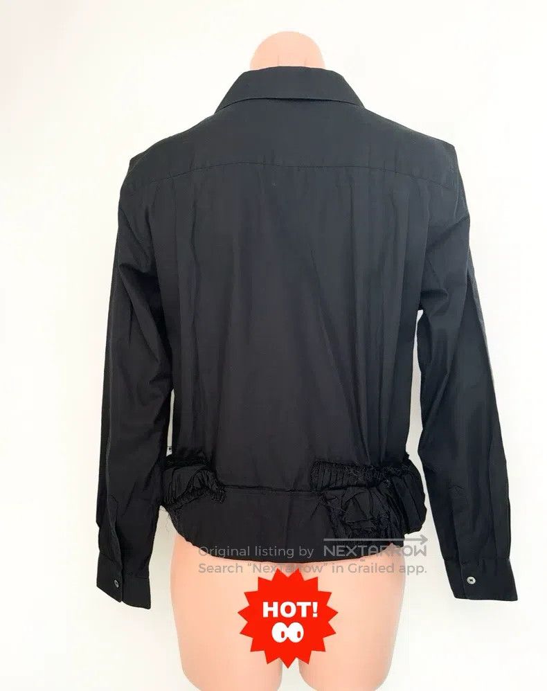 Comme des Garcons Comme Des Garcons Collared Ruffle Shirt Size M / US 6-8 / IT 42-44 - 2 Thumbnail