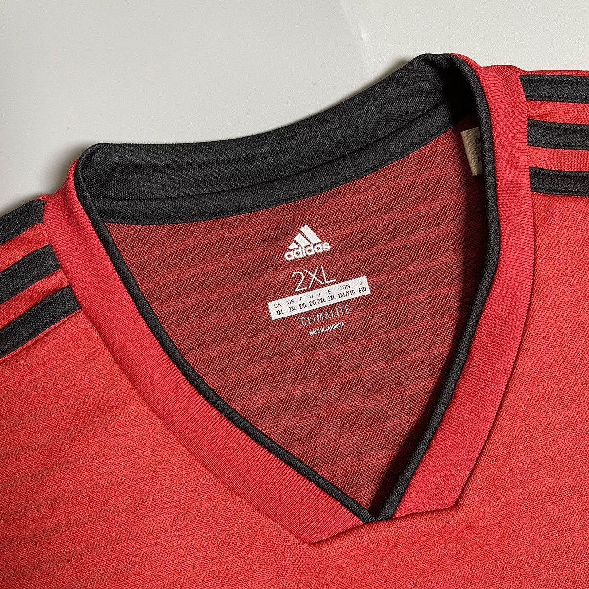Adidas × Vintage MANCHESTER UNITED ADIDAS 2018/2019 SOCCER JERSEY #7 BECKHAM Size US XXL / EU 58 / 5 - 6 Thumbnail
