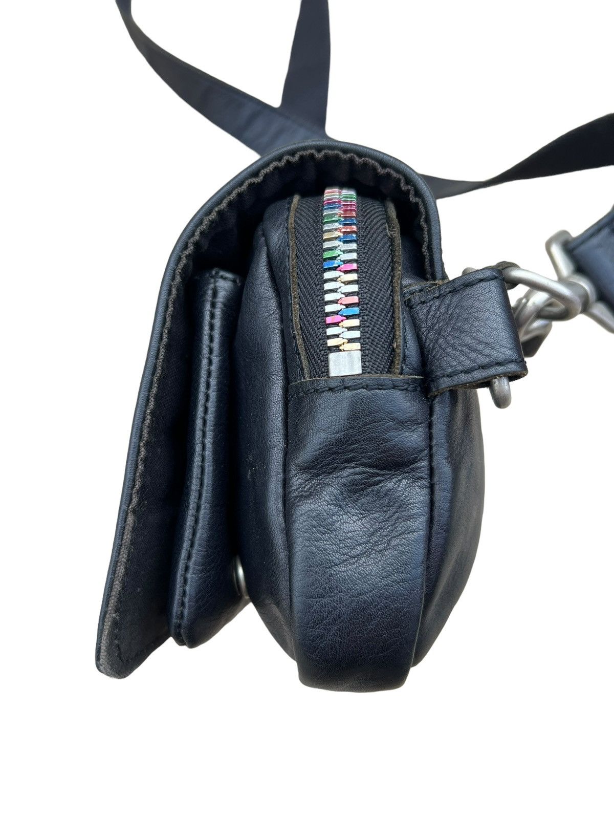 Leather OTIAS Japan Black Cow Leather Mini Bag Size ONE SIZE - 12 Thumbnail
