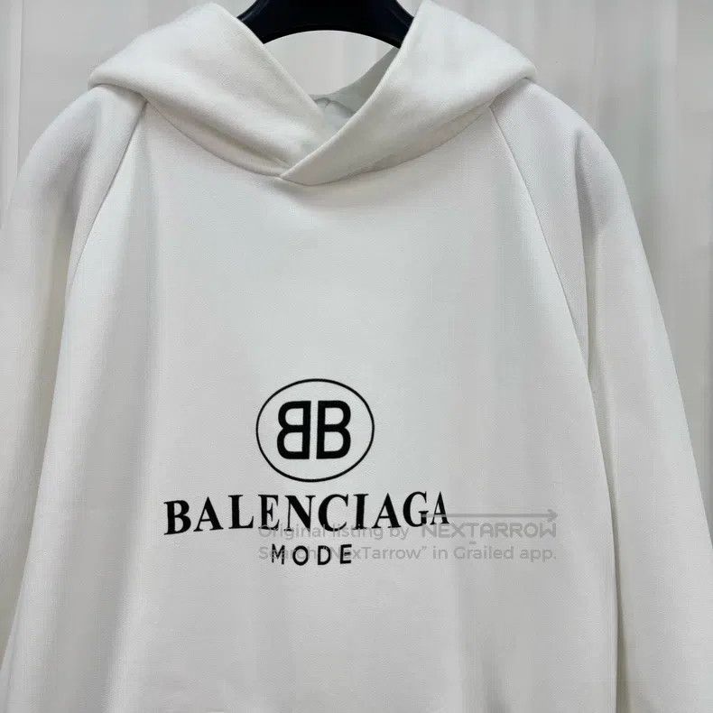 Balenciaga Balenciaga Printed Alphabet Hoodie Size US L / EU 52-54 / 3 - 3 Thumbnail