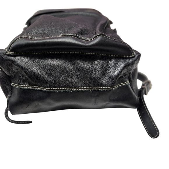 Roots Men's Roots Pebbled Leather Backpack Size ONE SIZE - 4 Thumbnail