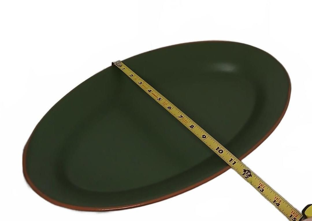 Designer Casa Verde Terra Cotta Tableware Oval Platter Size ONE SIZE - 6 Thumbnail