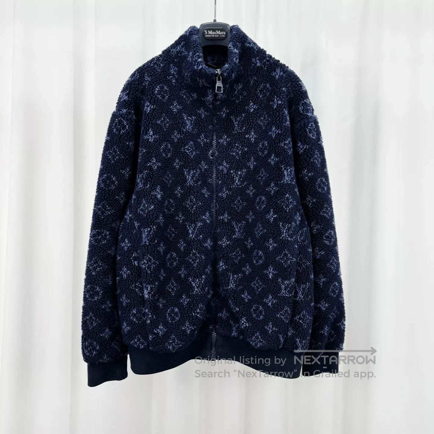 Louis Vuitton louis vuitton deep blue teddy jacket. Size US M / EU 48-50 / 2 - 1 Thumbnail