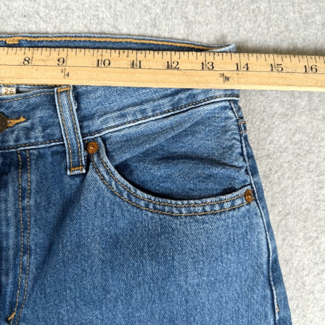 Levi's Levi's Premium Jeans Womens 26x32 Straight Leg Denim High Rise Cotton Blue Modern Straight Women 26 32 Blue Denim (Pre-owned) Size 26" / US 2 / IT 38 - 3 Thumbnail