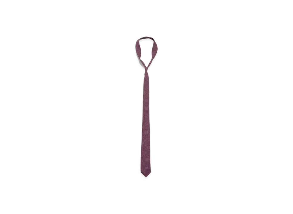 Balenciaga o1w1db10126 Size: OS / Tie in Burgundy Size ONE SIZE - 1 Preview