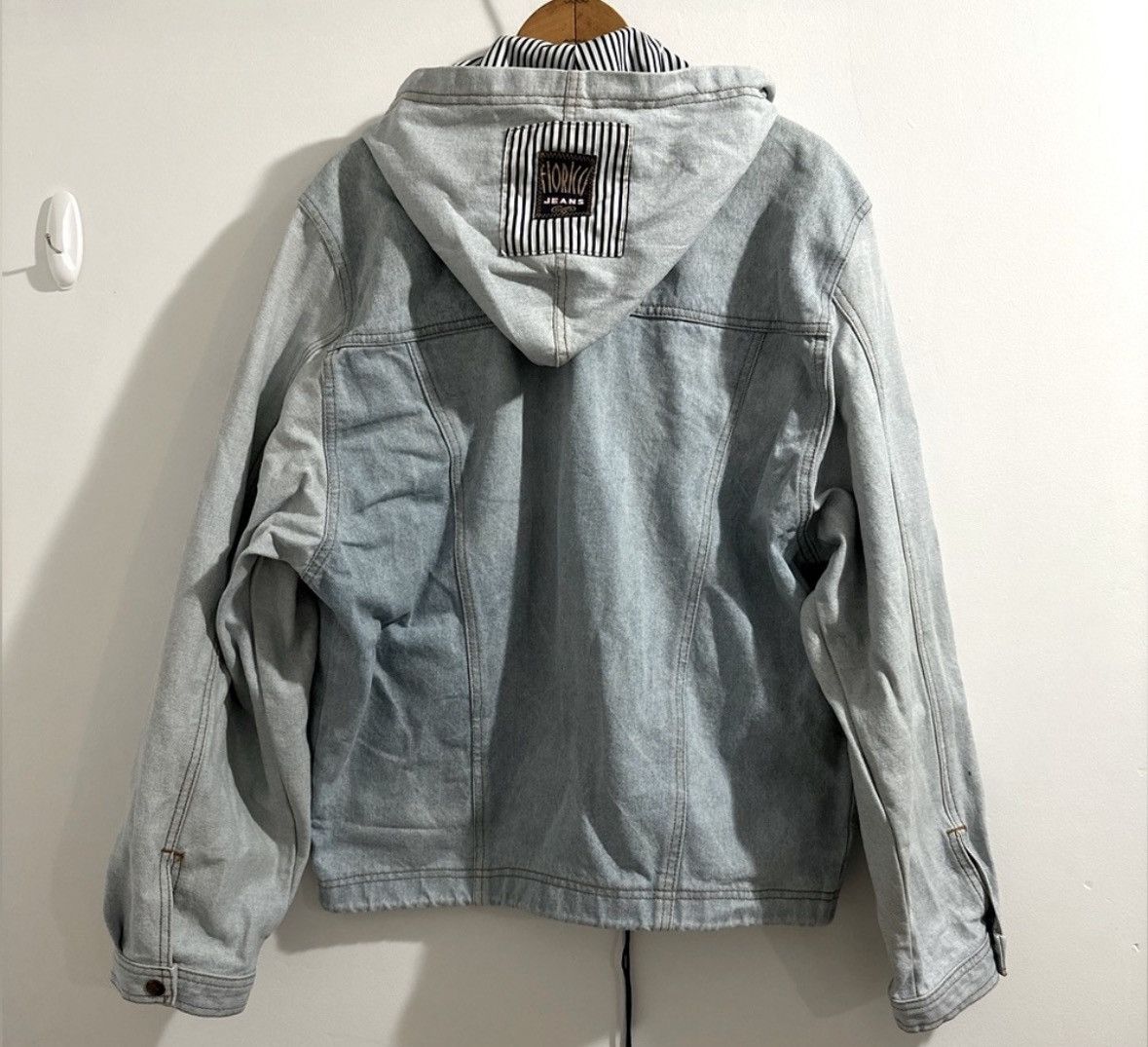 Fiorucci Vintage Jeans Denim Jacket with Hood Size US M / EU 48-50 / 2 - 4 Thumbnail