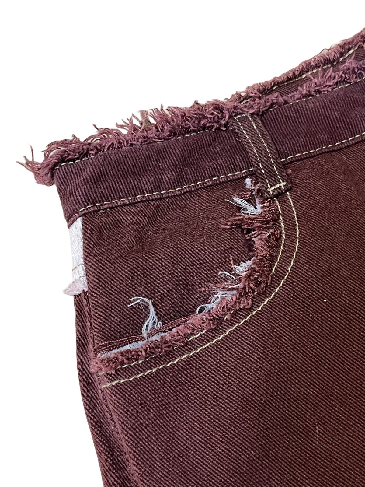 Japanese Brand JAPANESE BRAND SHEIN WOMEN PATCHWORK DISTRESSED PANT Size 29" - 7 Thumbnail