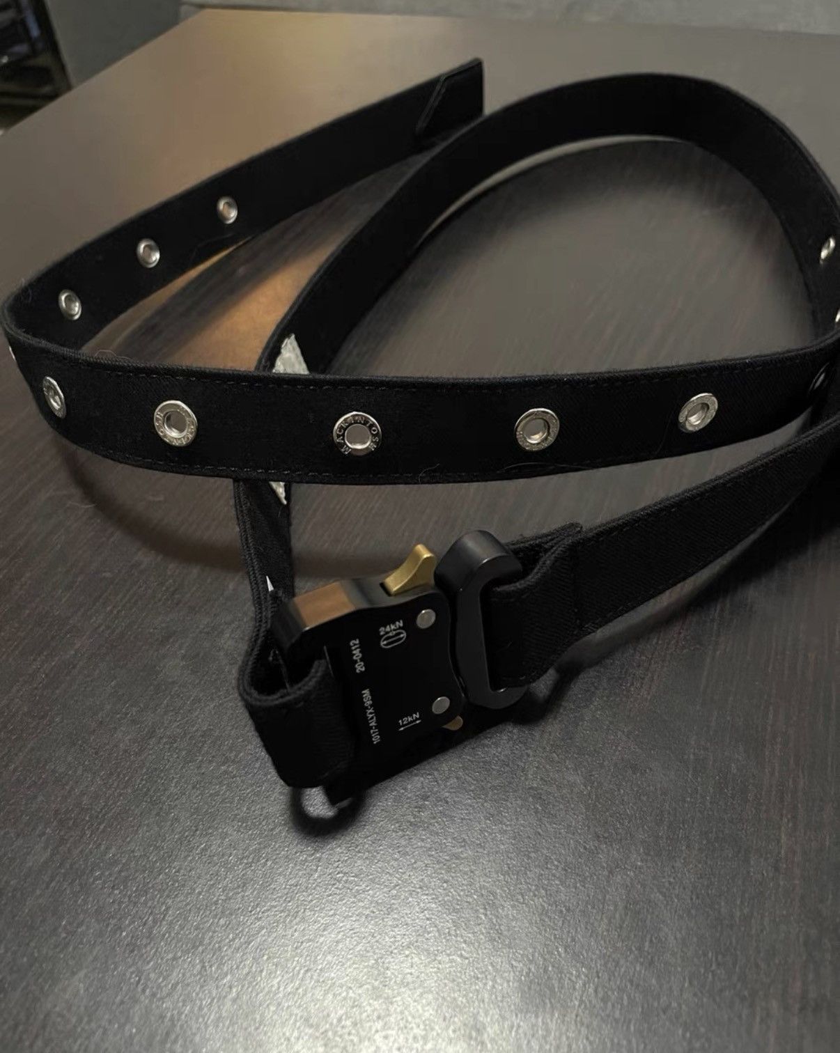 1017 ALYX 9SM 1017 Alyx 9SM X Mackintosh Black Long Belt Size ONE SIZE - 1 Thumbnail