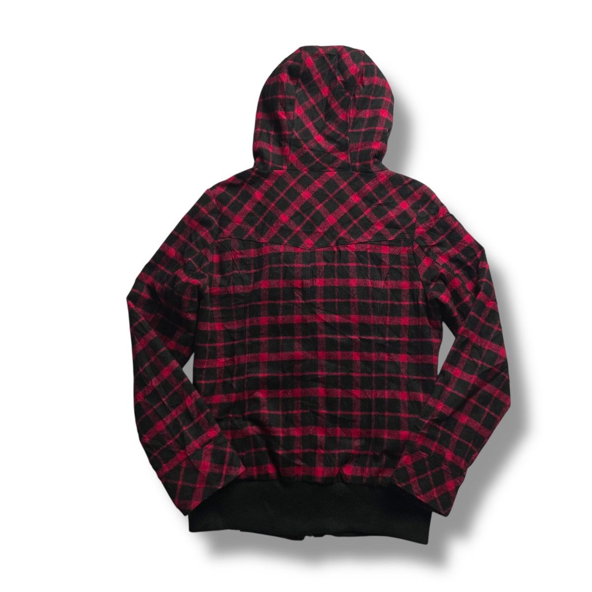 20471120 SKY BOMBER TARTAN PUNK SEDITIONARIES WOOL FULL ZIP JACKET Size US L / EU 52-54 / 3 - 8 Thumbnail